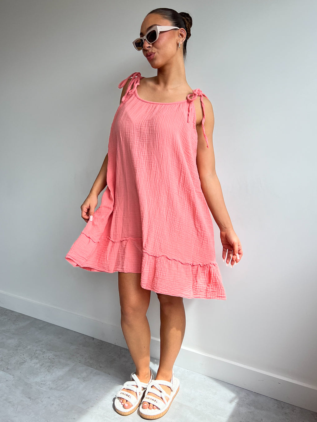 LOLITA DRESS CORAL