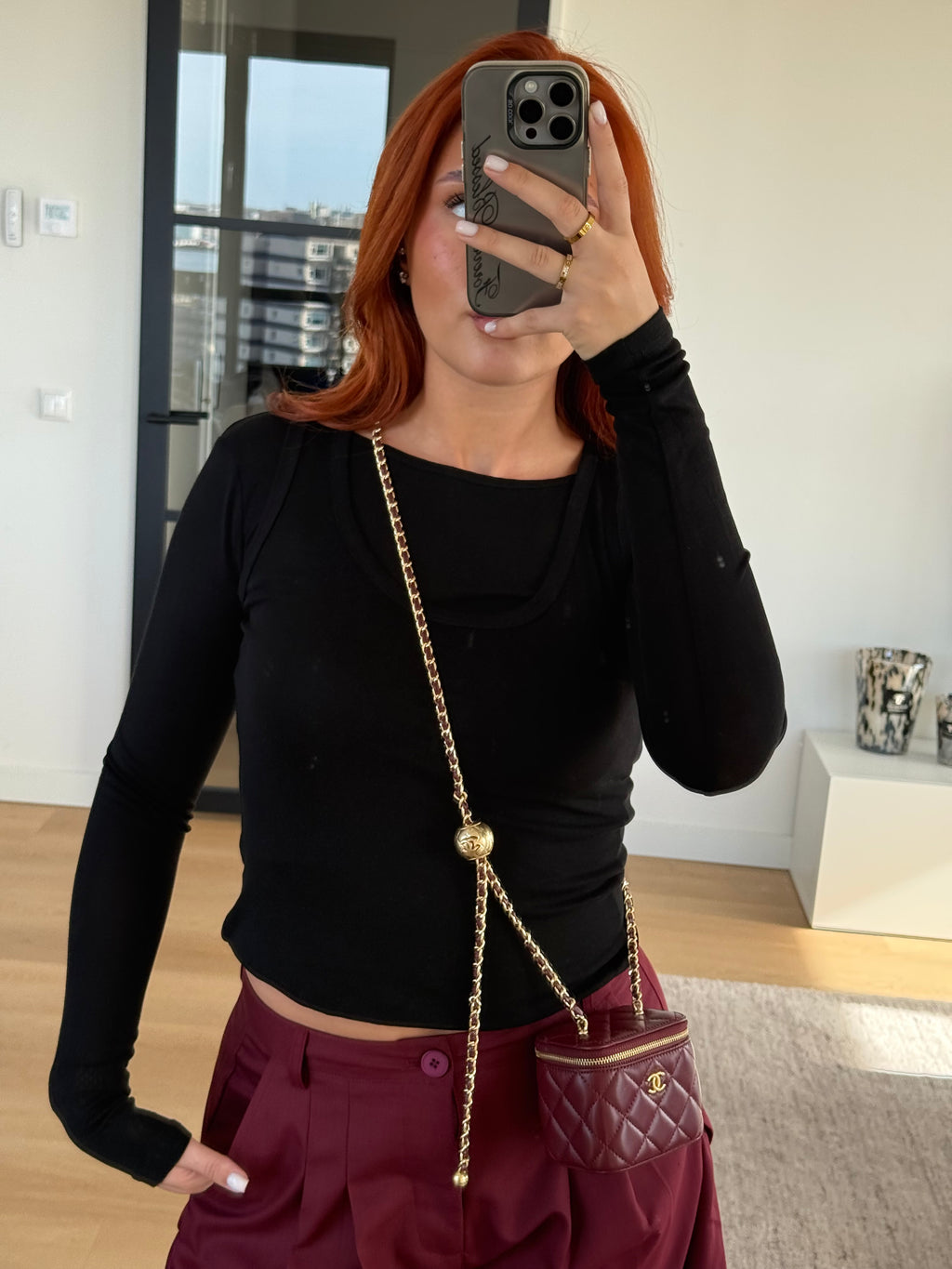LAYERED TOP BLACK