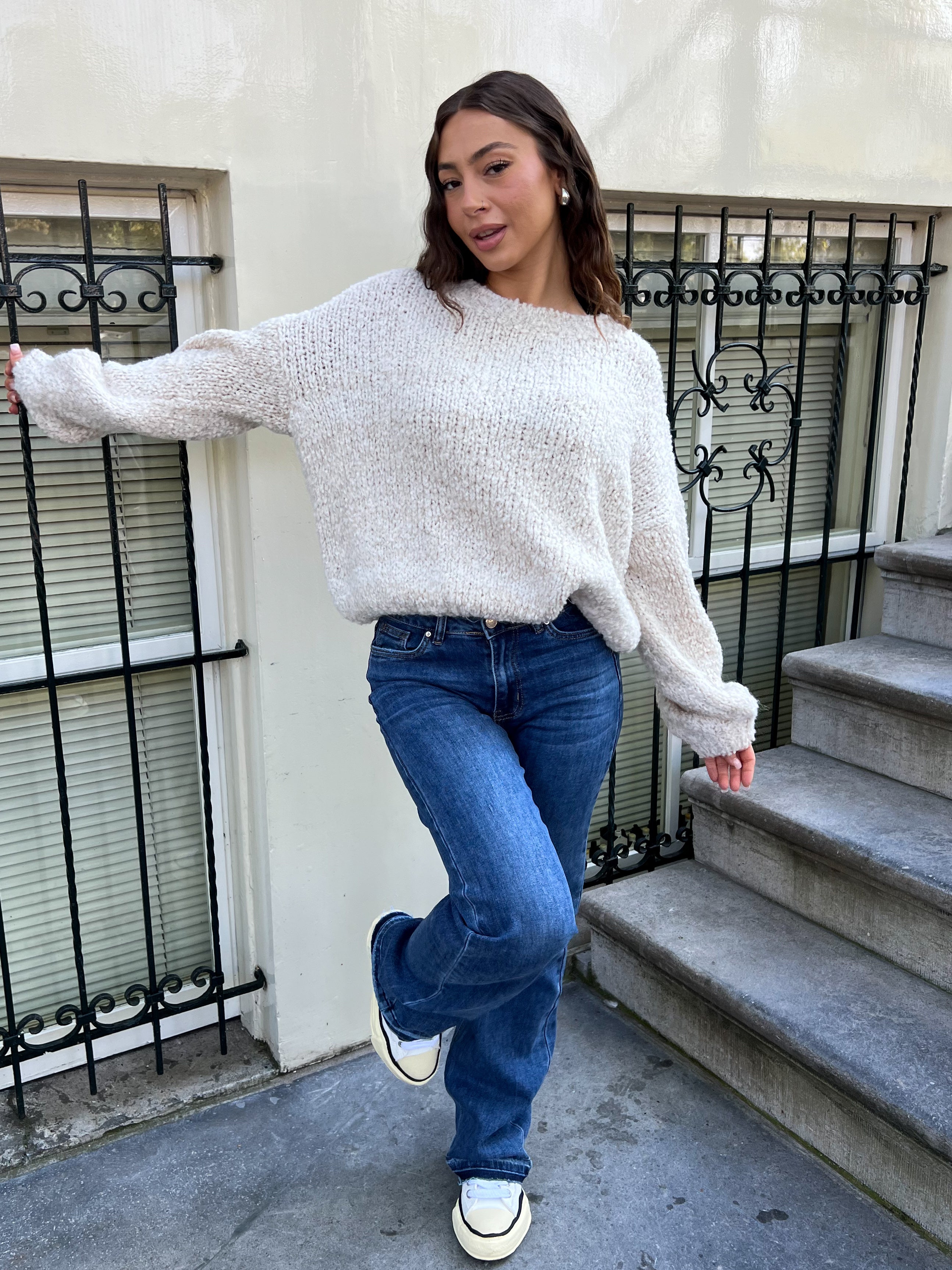 UNFOLDED TALL JEANS DARK BLUE