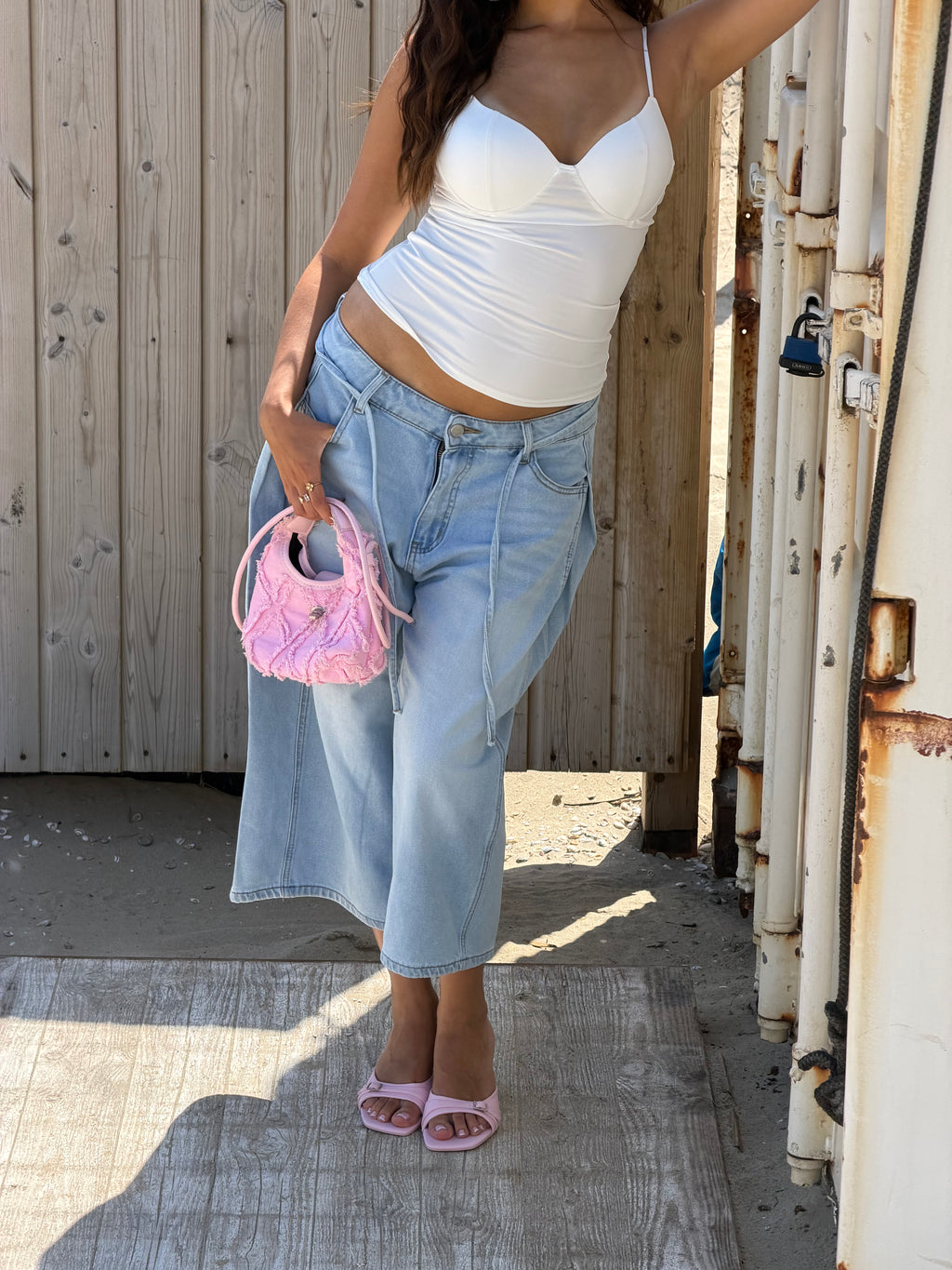 BOOTY JORT DENIM