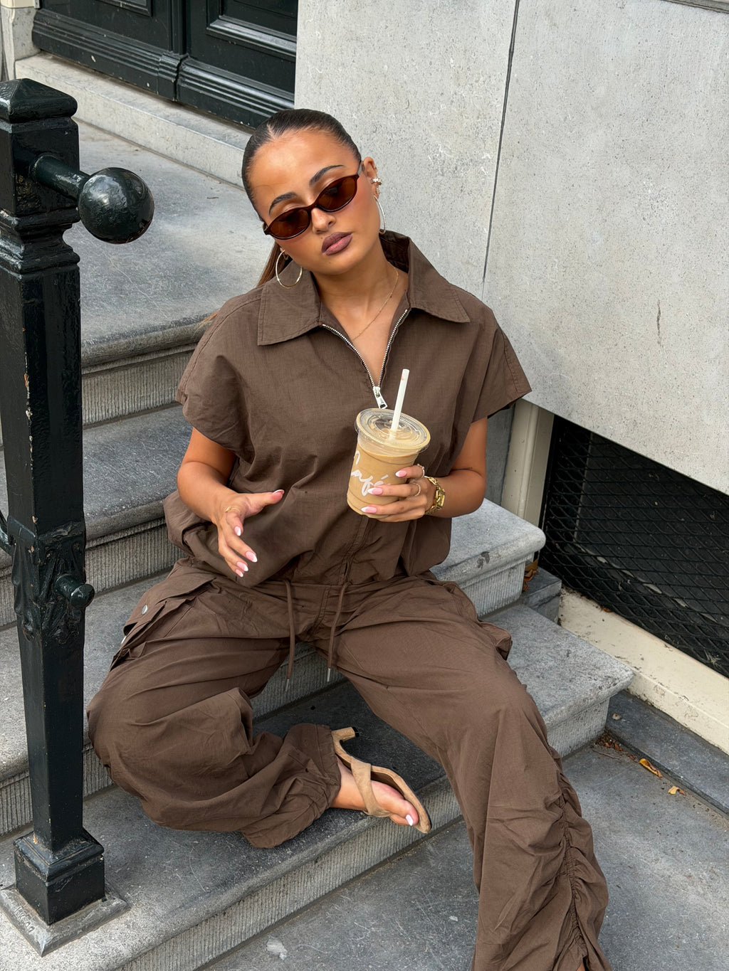 COCO GILET MOCHA