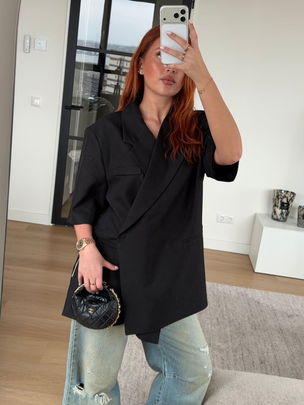 SUMMER BLAZER BLACK
