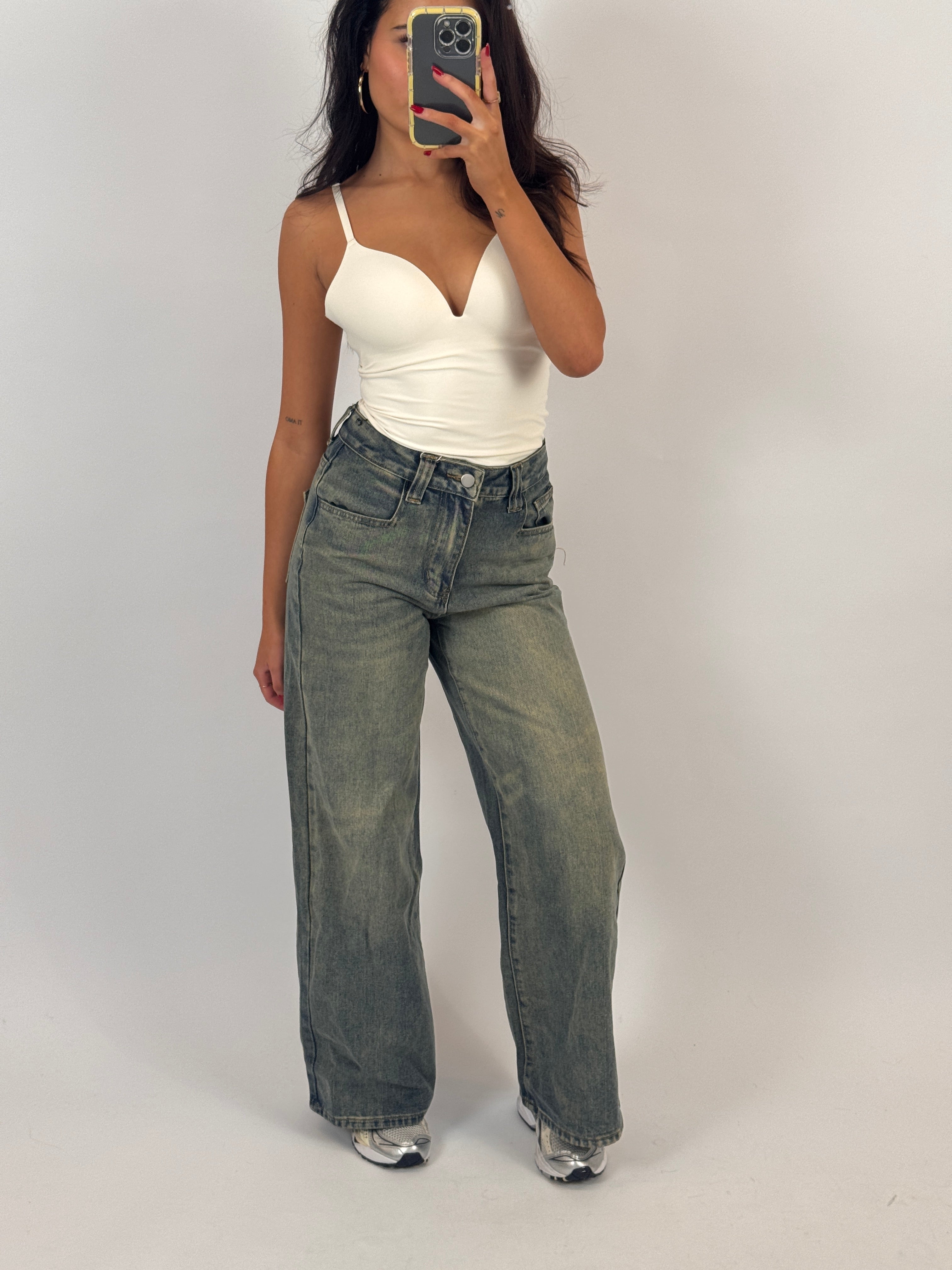 PETITE VINTAGE BLUE JEANS SIZE S