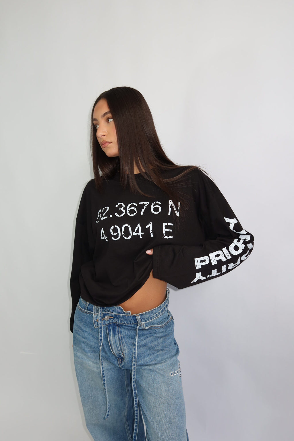 COÖRDINATES LONGSLEEVE BLACK