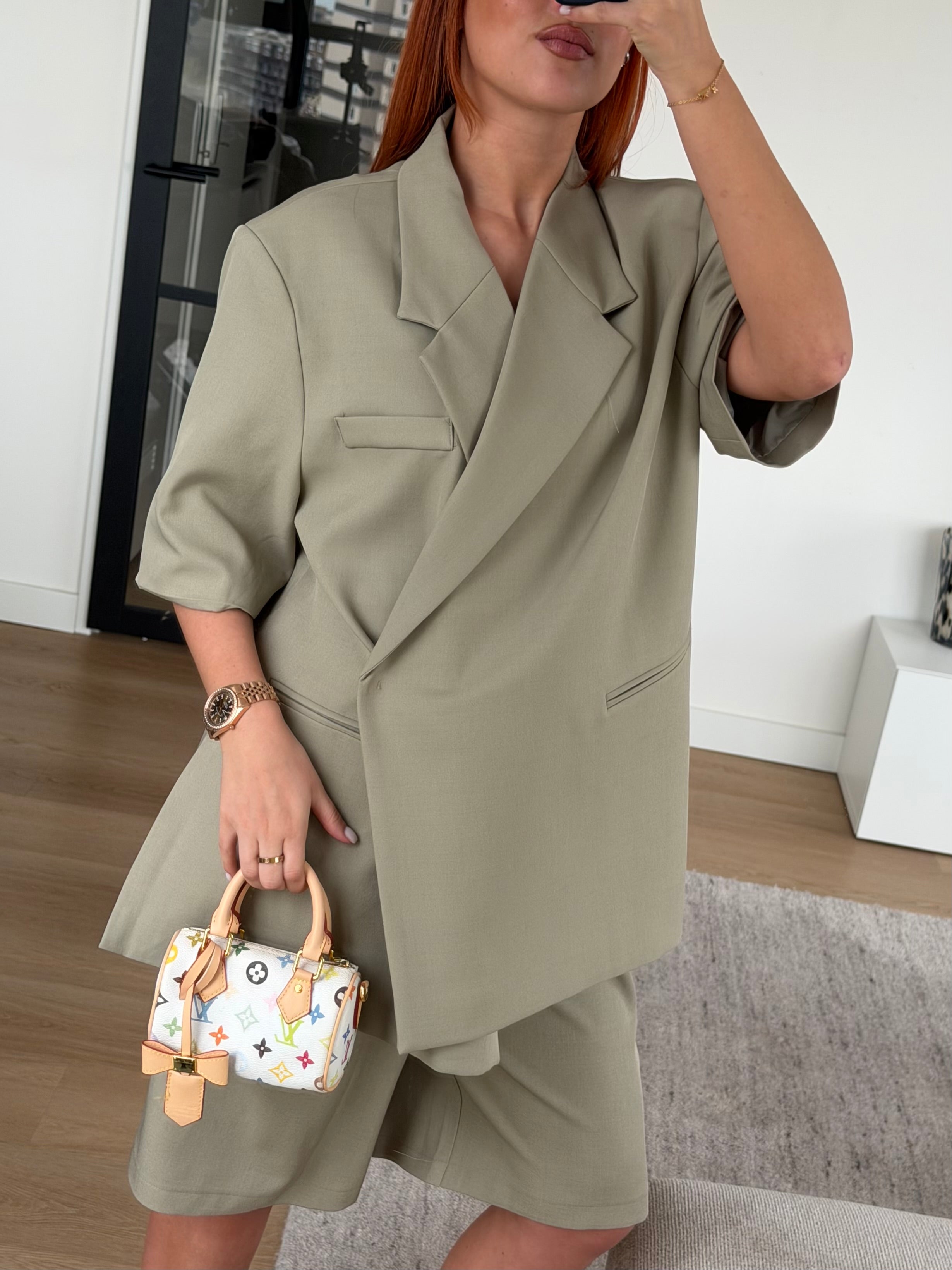 SUMMER BLAZER MATCHA