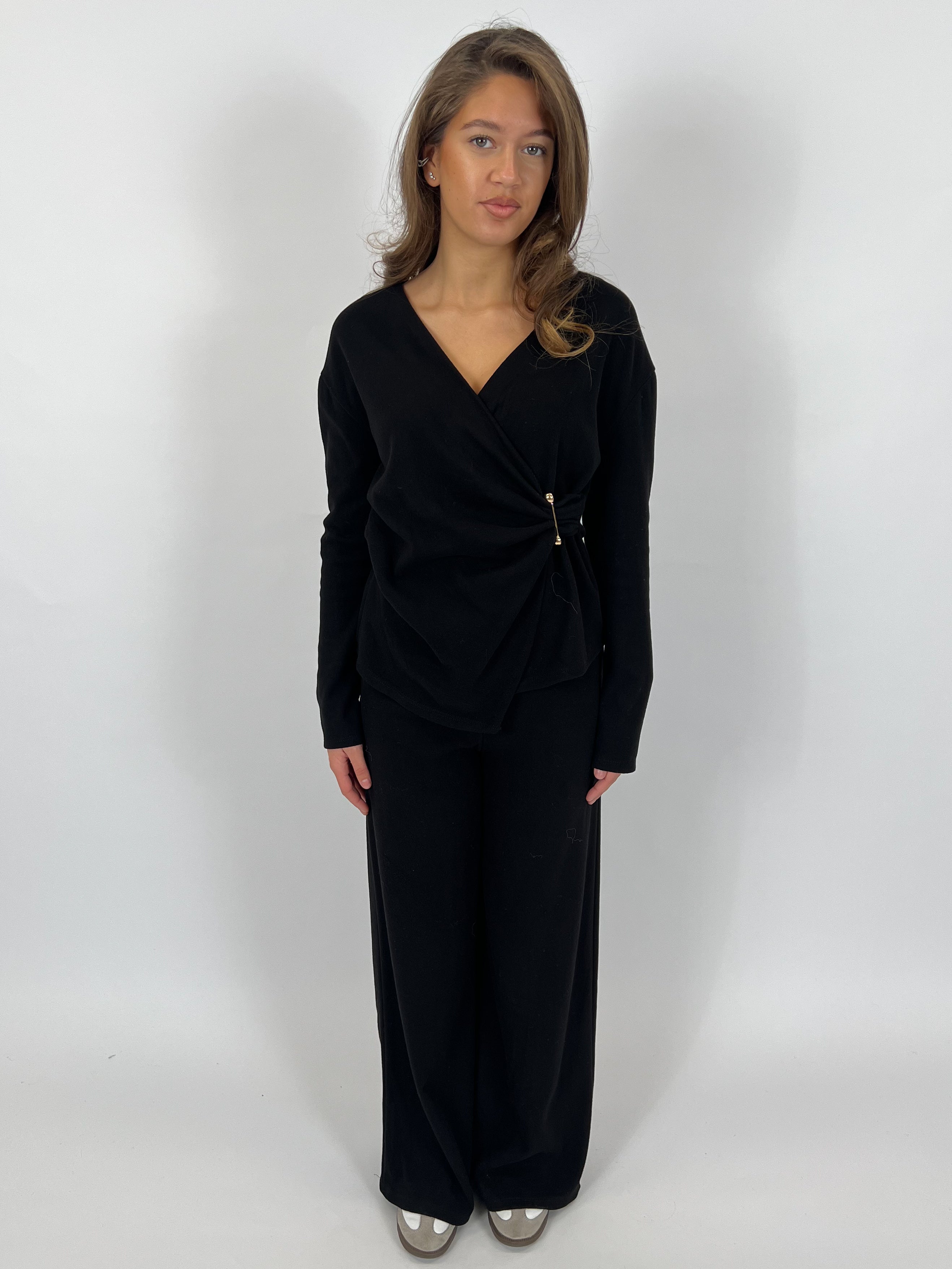 WRAP COMFY SET BLACK