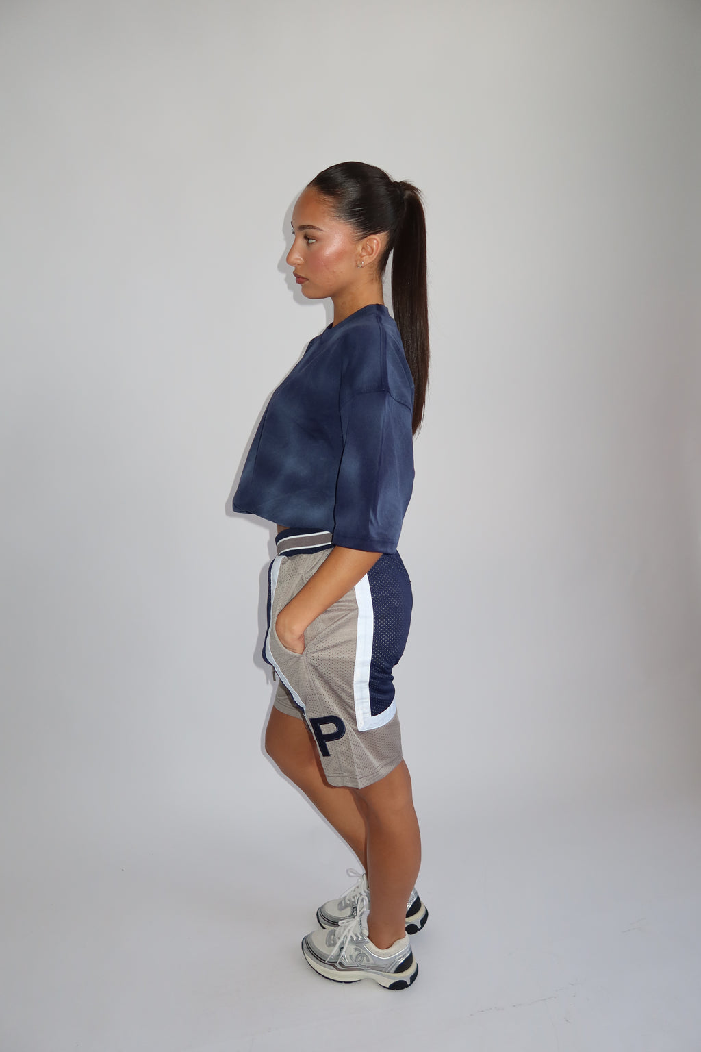 PRIORITY JERSEY LONG SHORT NAVY