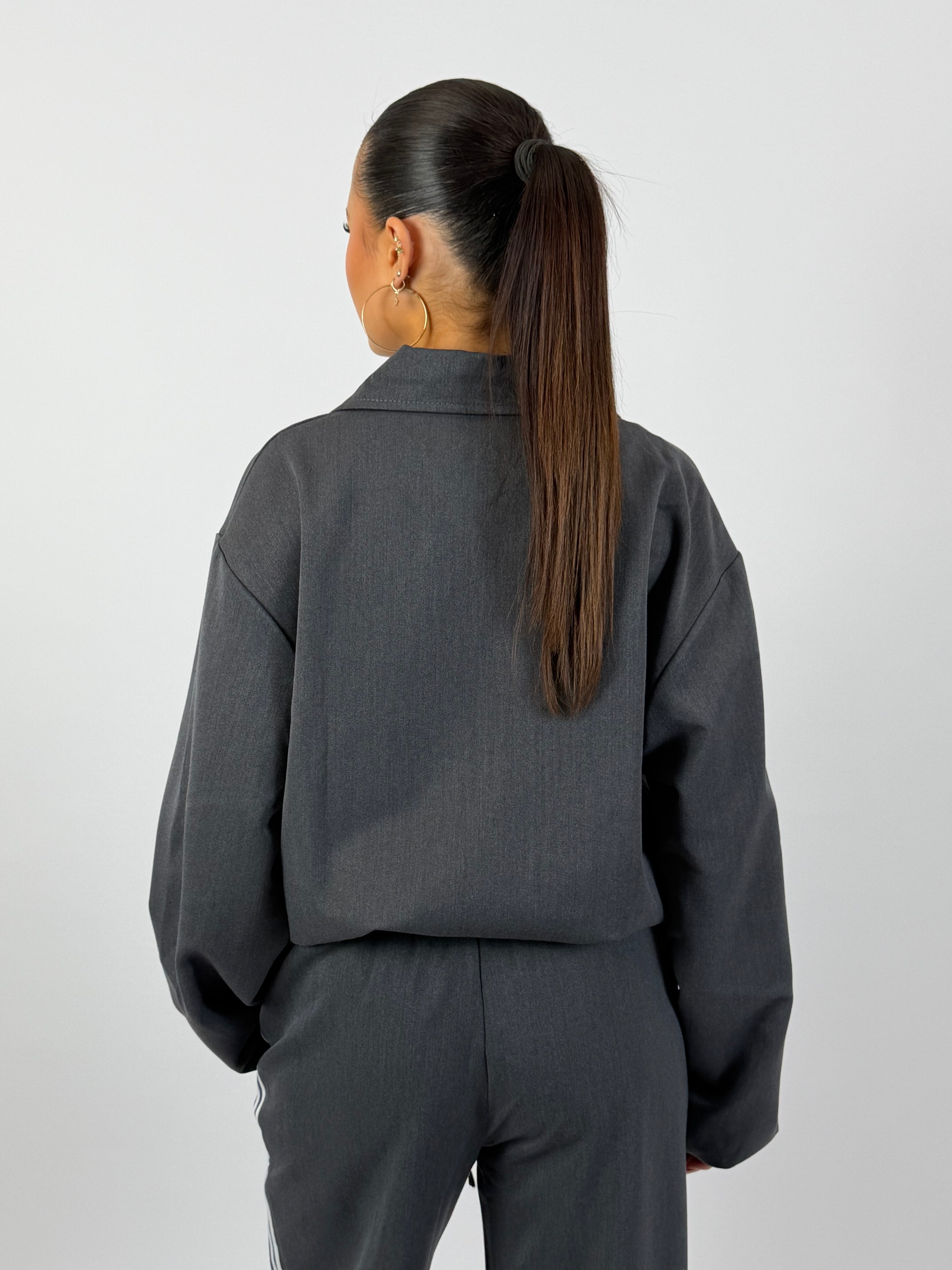 SUIT BOMBER GREY