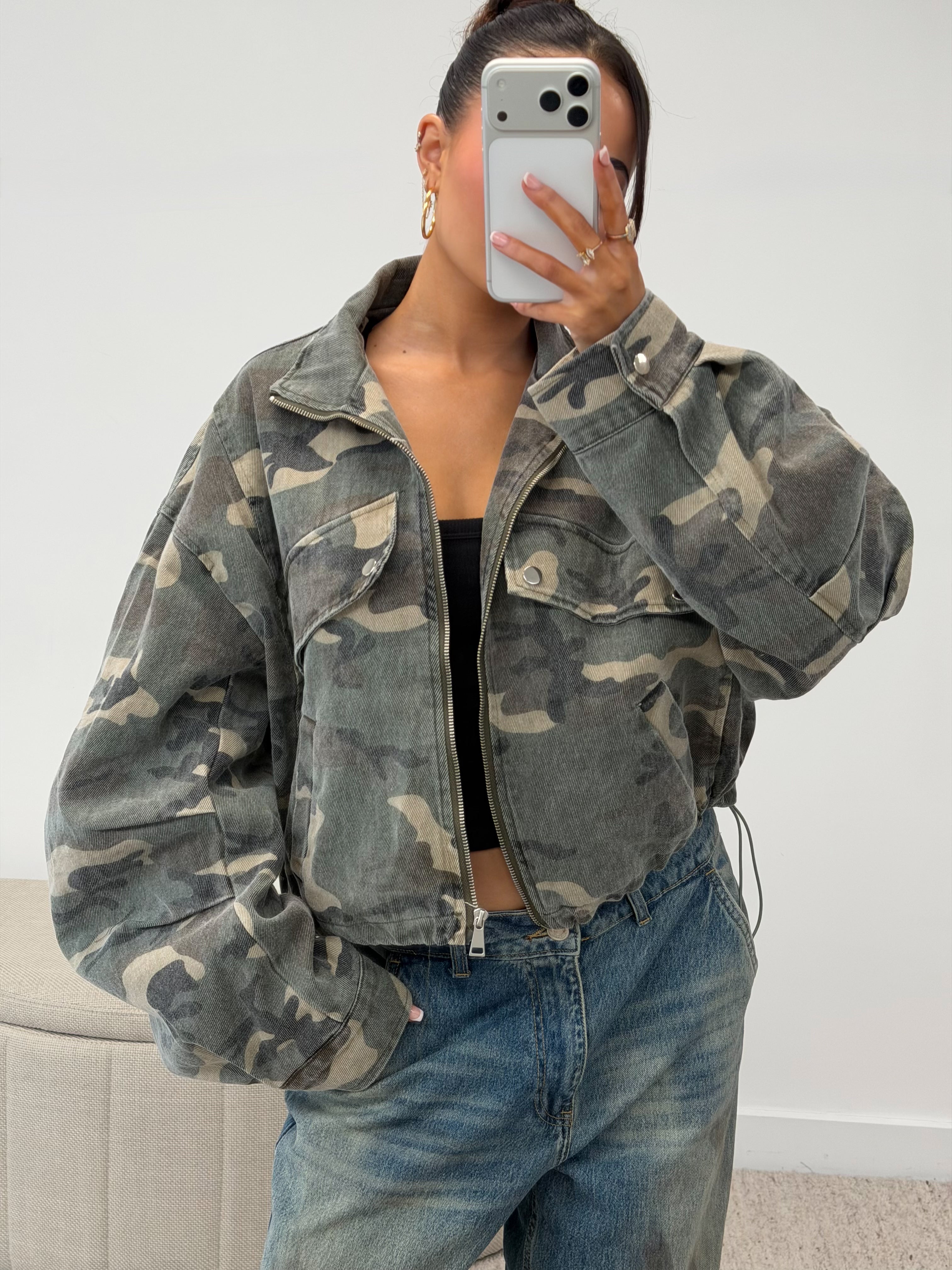 BOMBER CAMO JACKET PRE ORDER