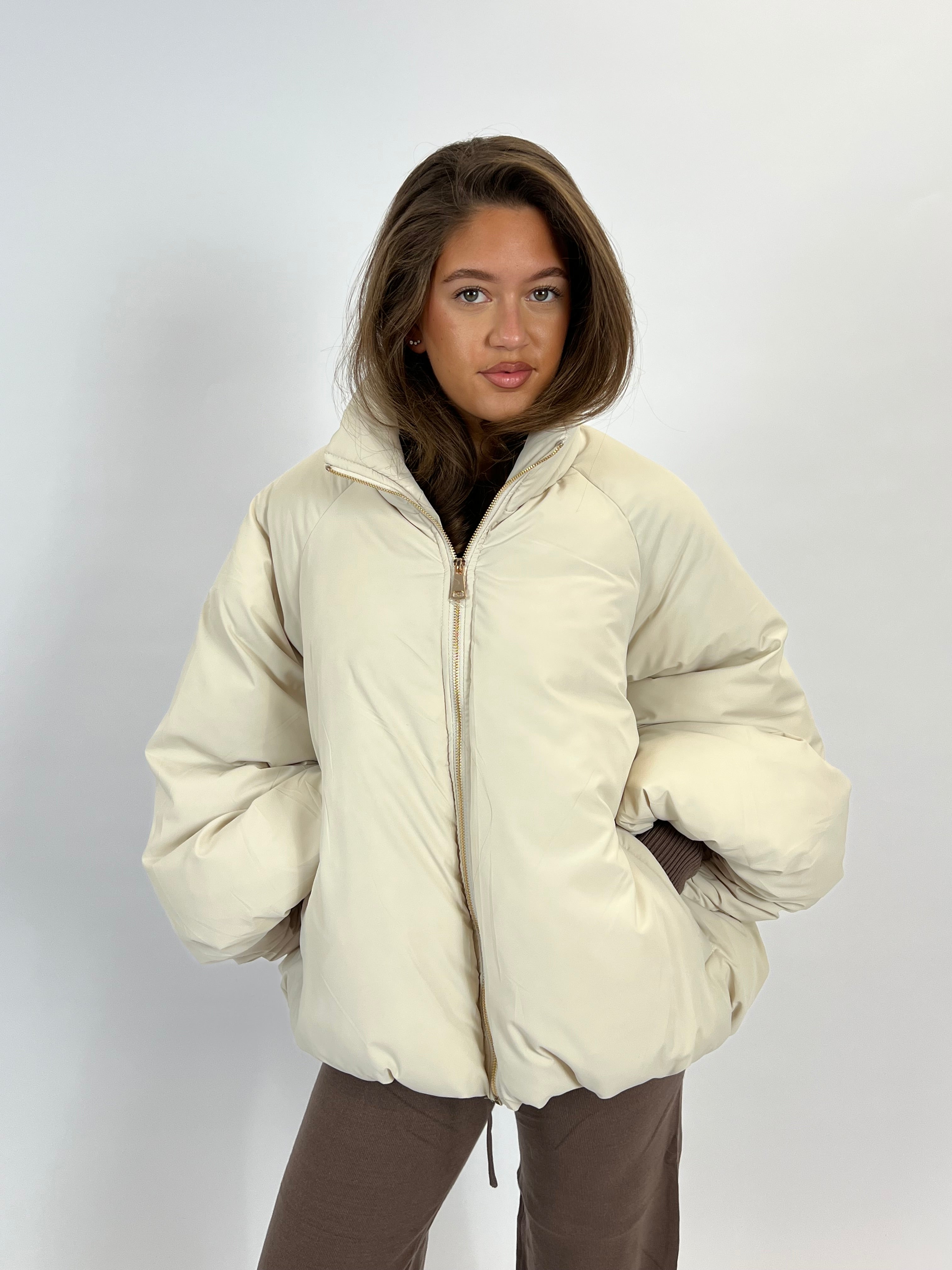 PUFFY DAWN JACKET BEIGE