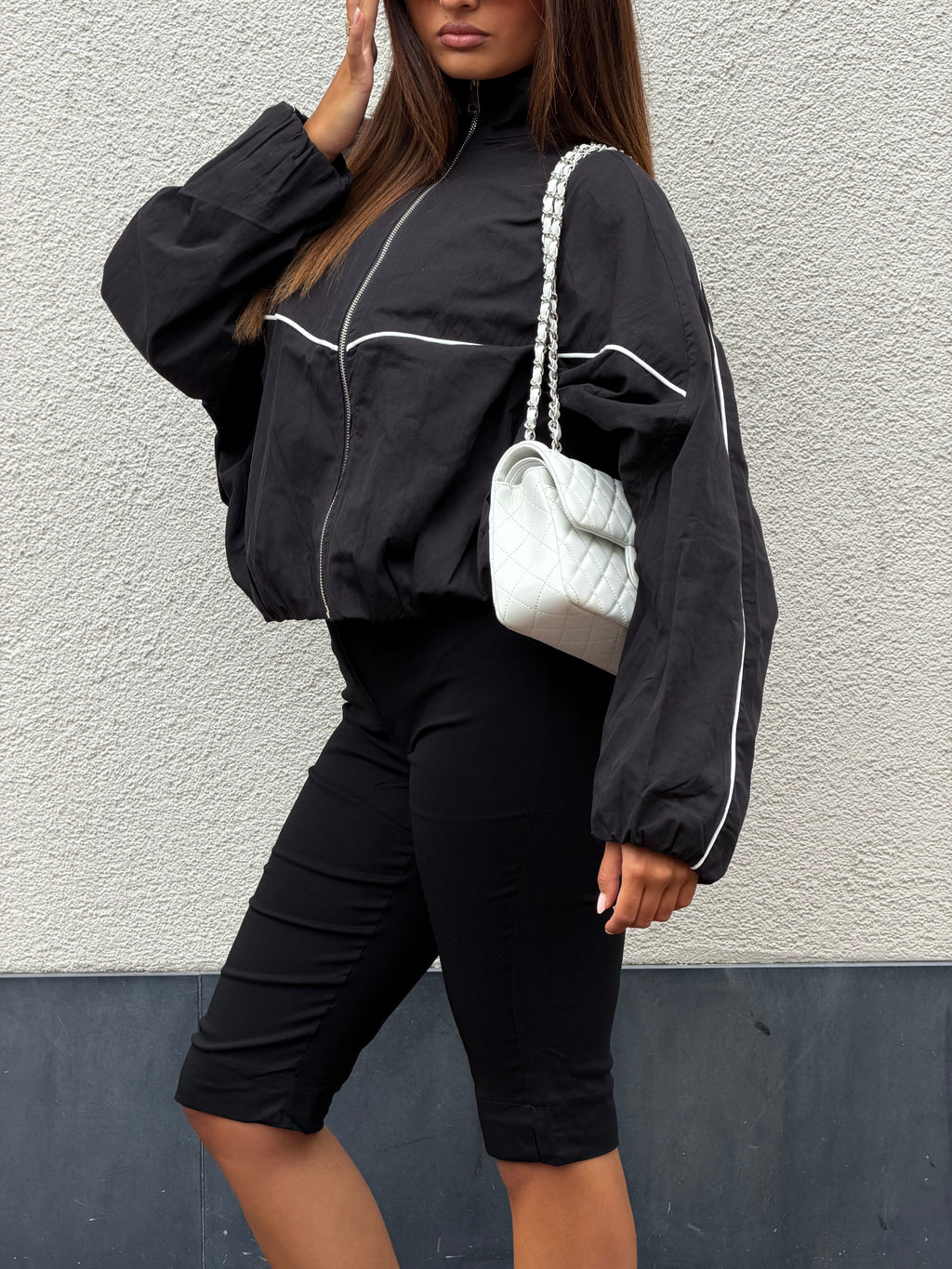 THE WINDBREAKER JACKET BLACK