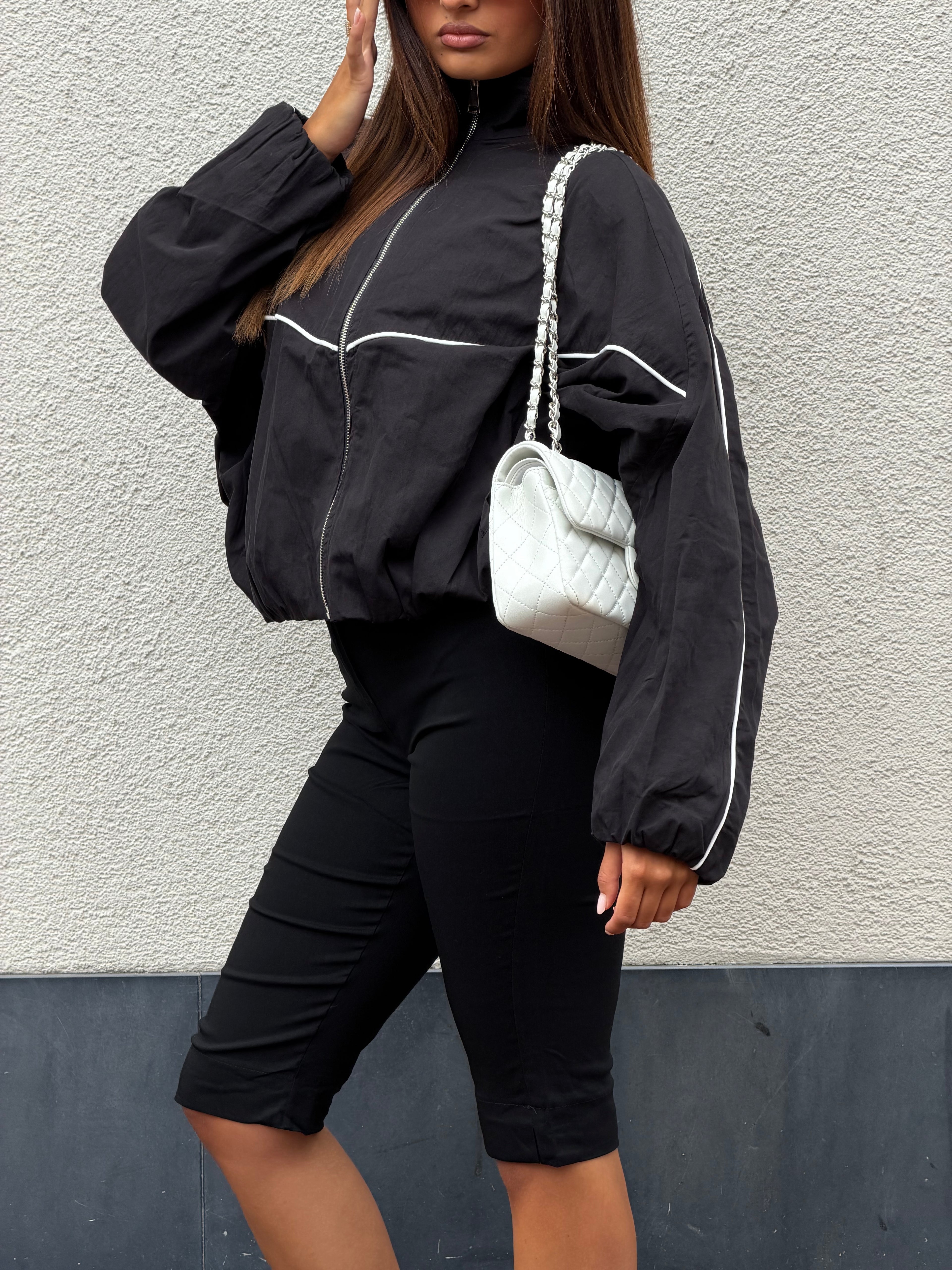 THE WINDBREAKER JACKET BLACK