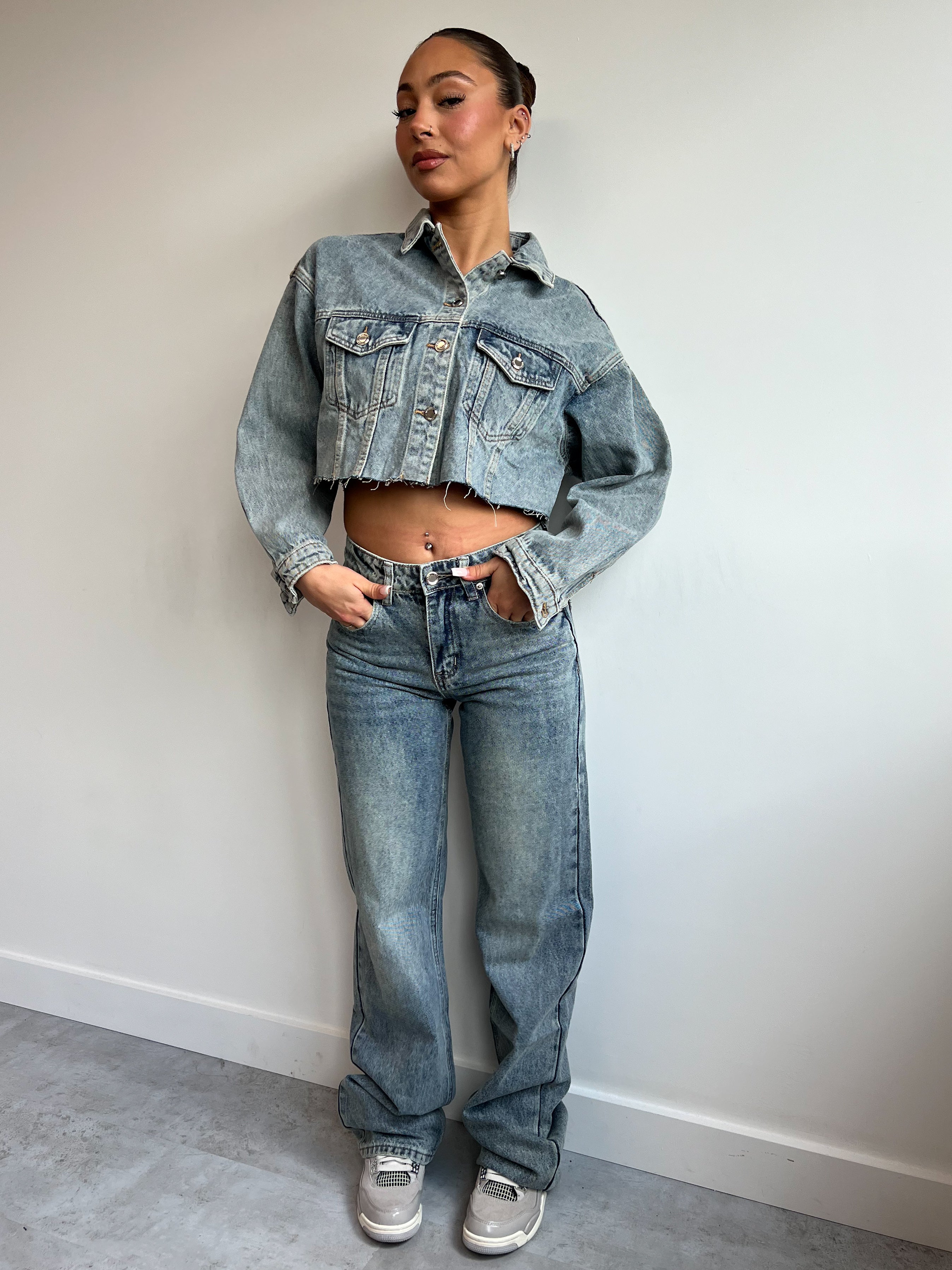 VINTAGE WASH DENIM JACKET 2.0