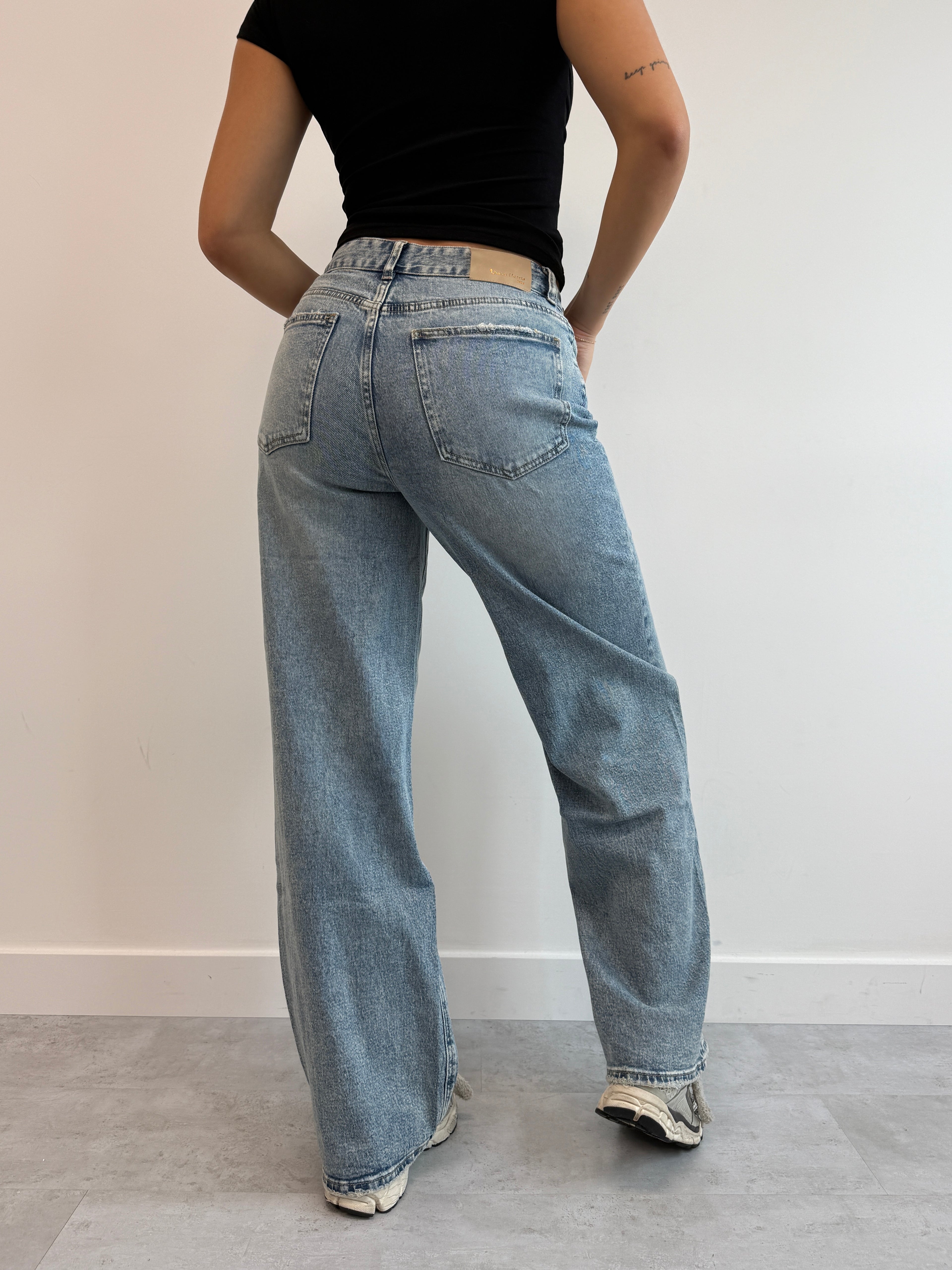 CROSS WAIST STRETCH JEANS 2.0