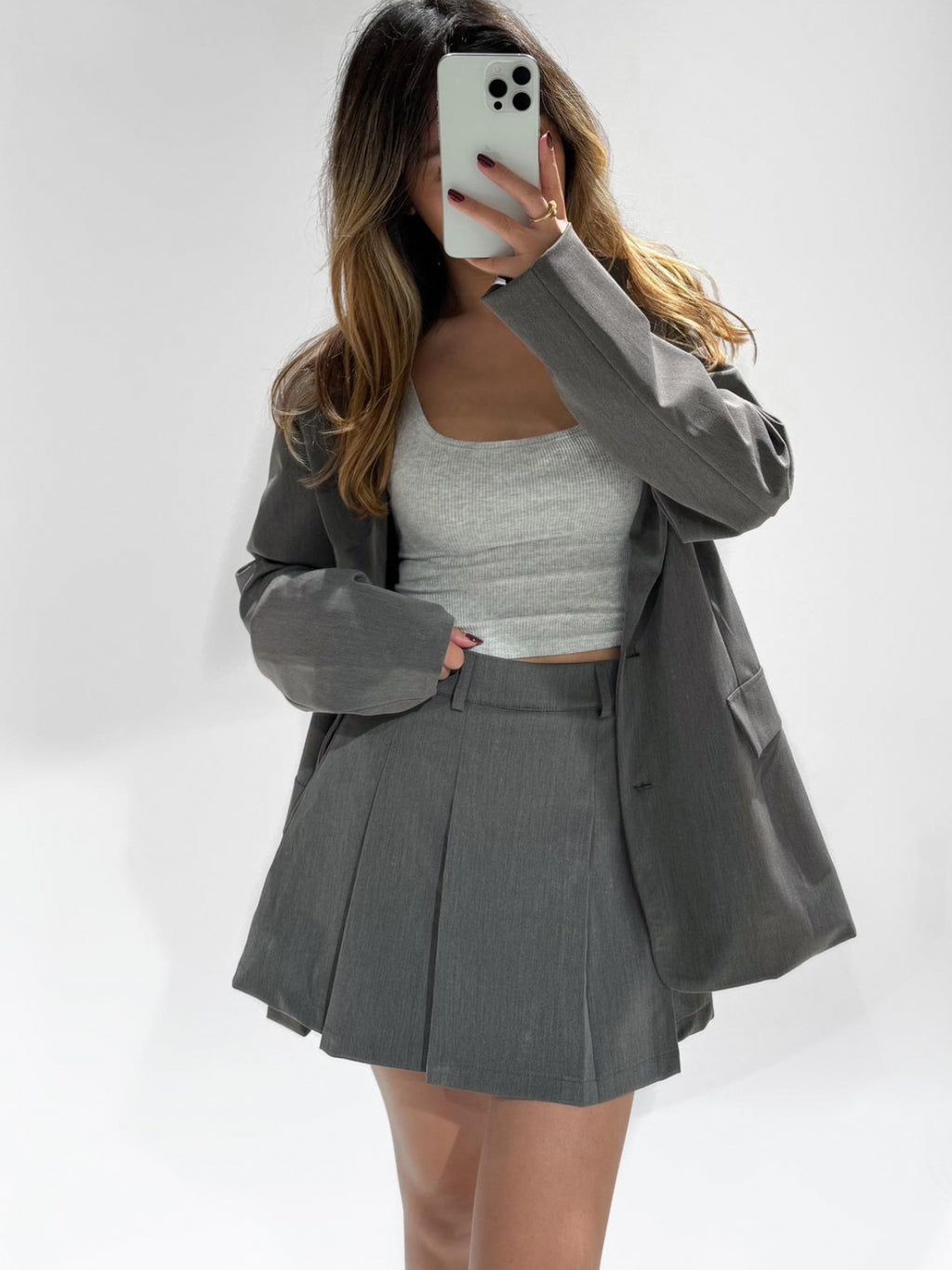 AZELEA BLAZER GREY