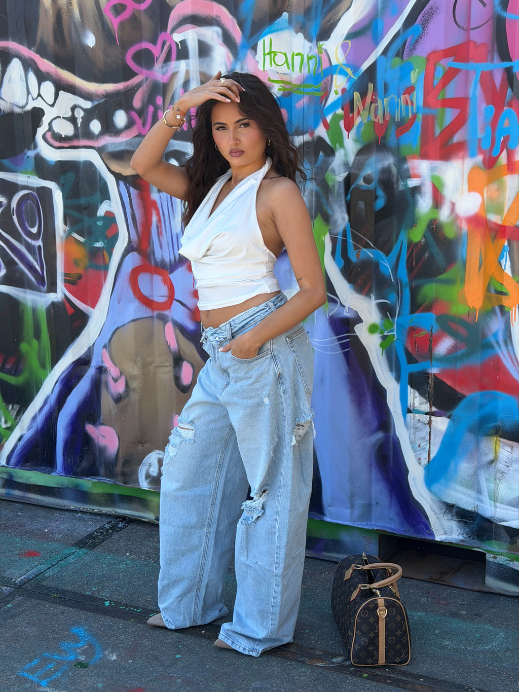 FELICE FOLDED JEANS