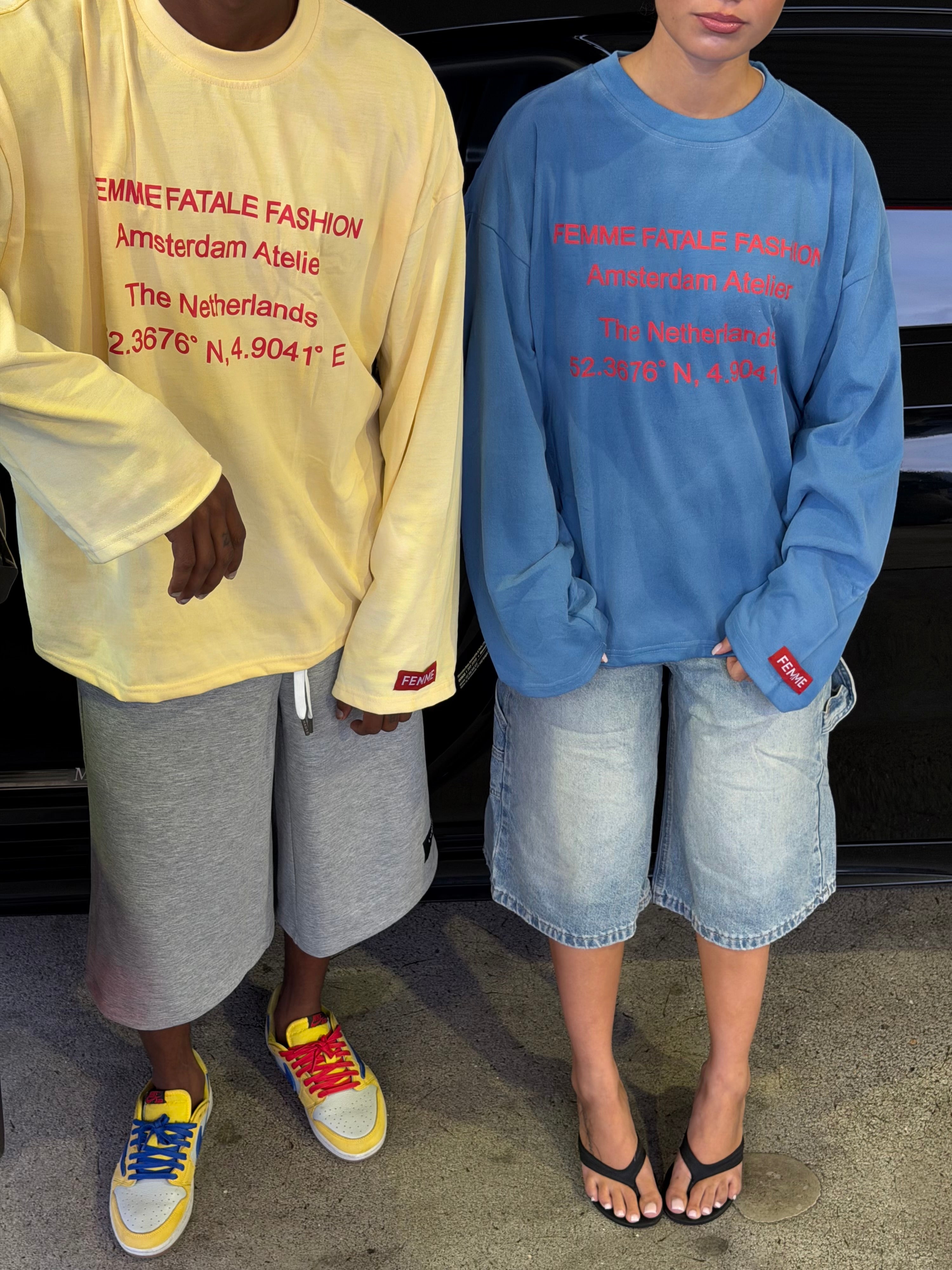 FEMME ATELIER LONGSLEEVE YELLOW/RED