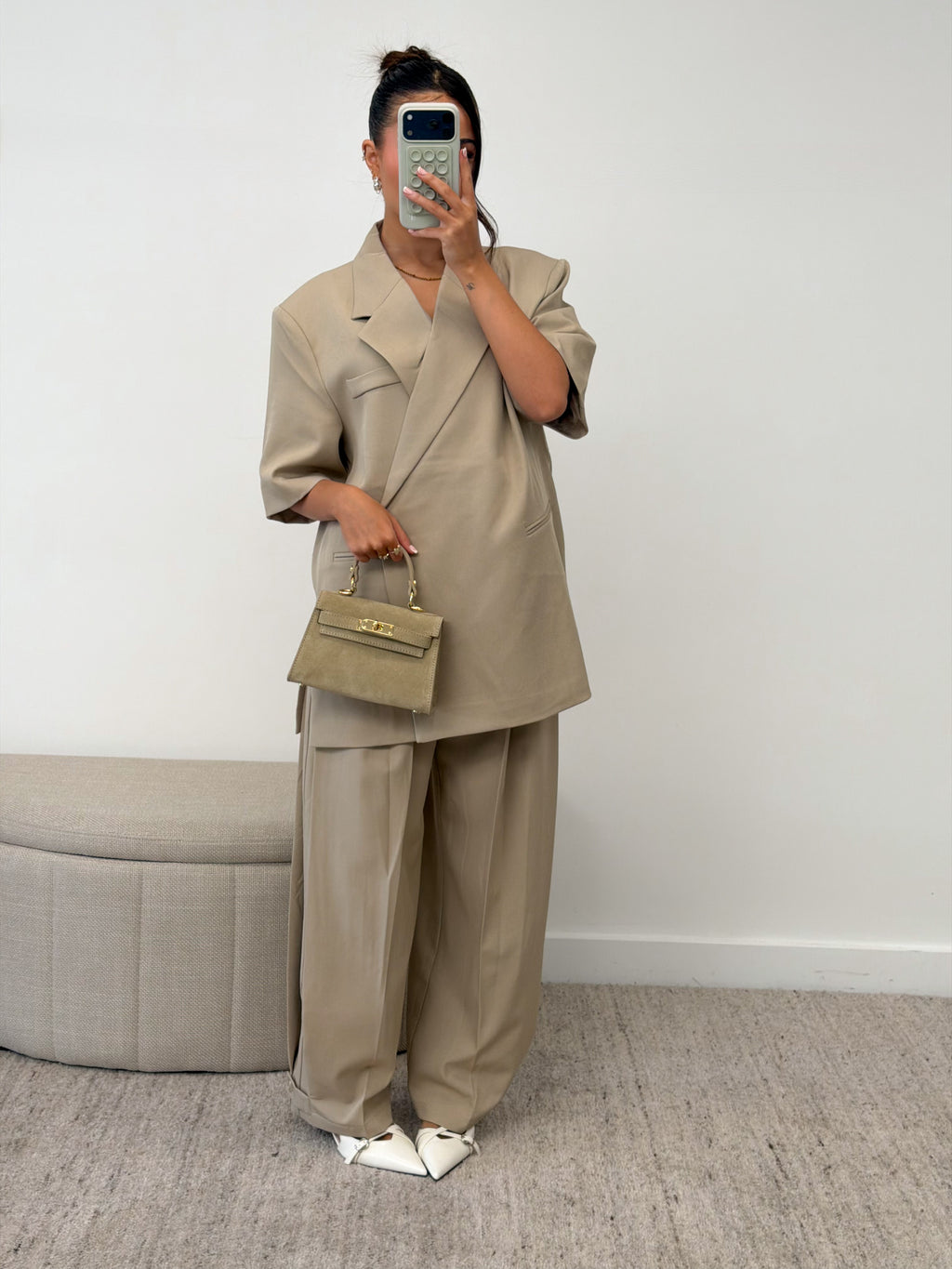 MANDY PANTALON TAUPE