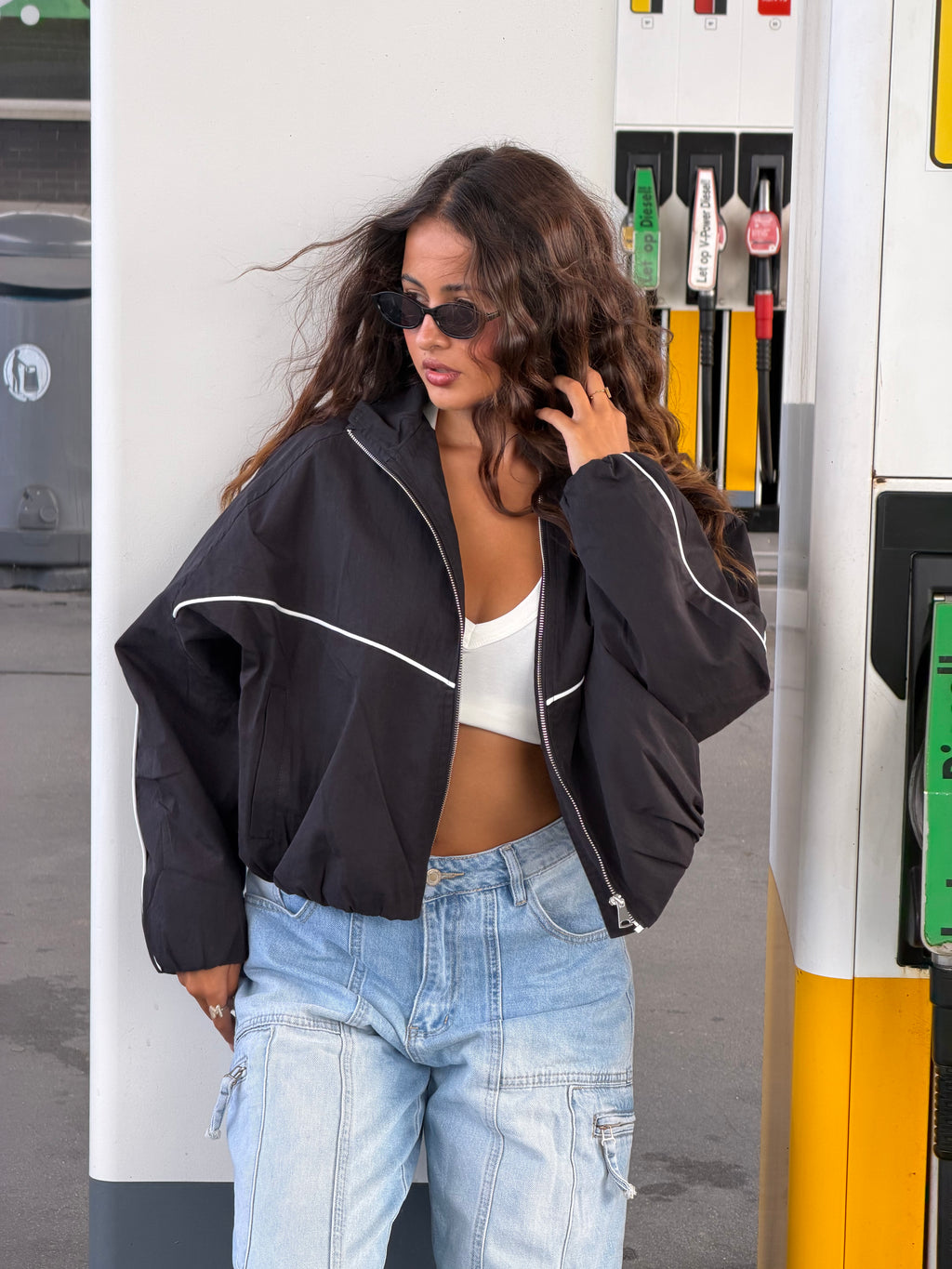 THE WINDBREAKER JACKET BLACK