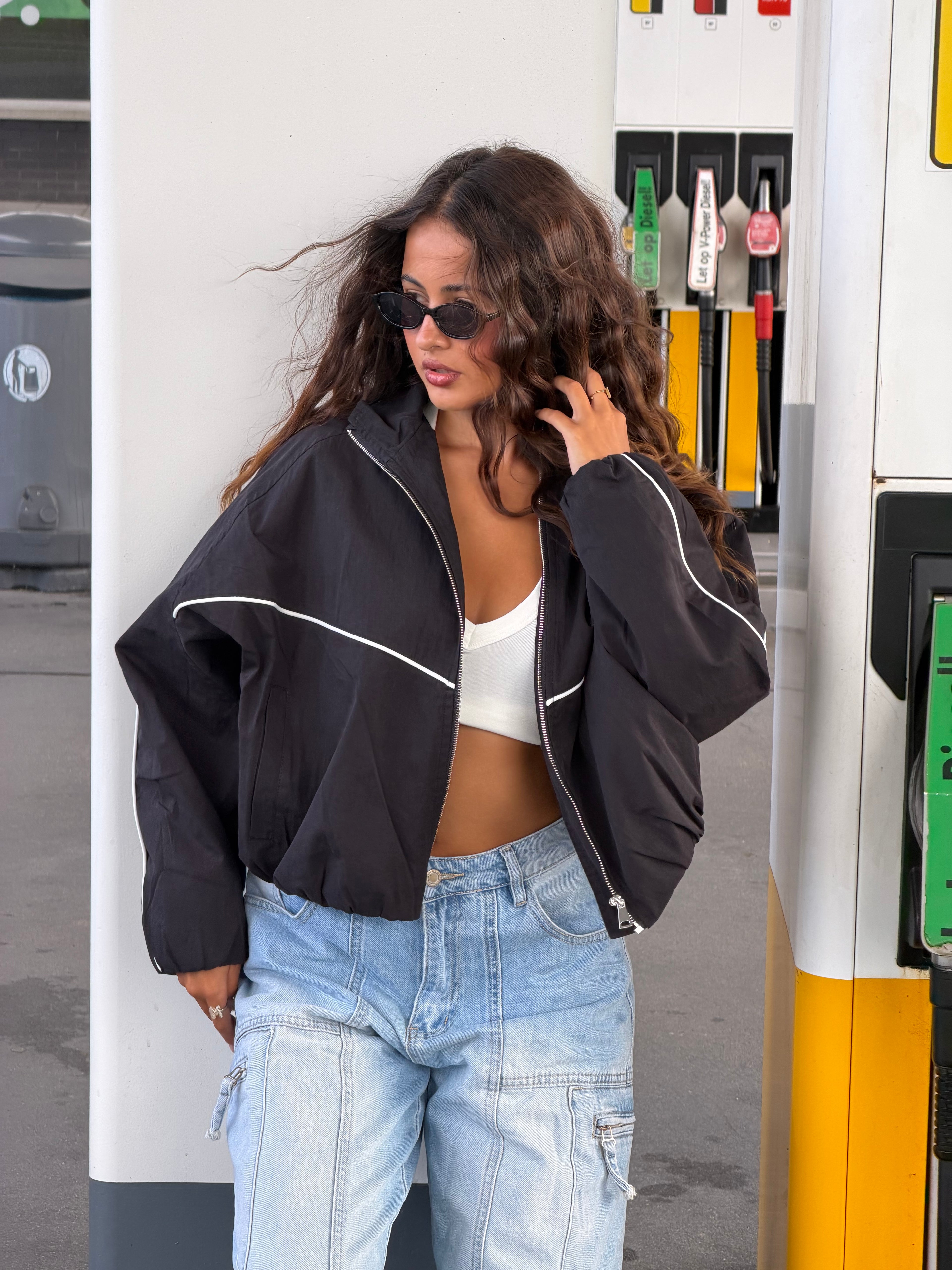 THE WINDBREAKER JACKET BLACK