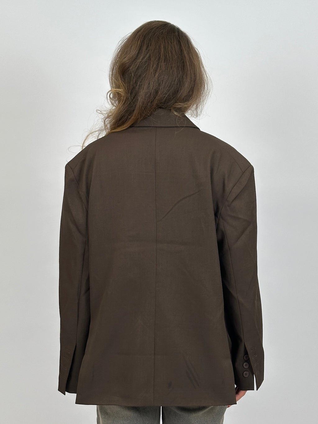 MUSTHAVE BAGGY BLAZER CHOCO