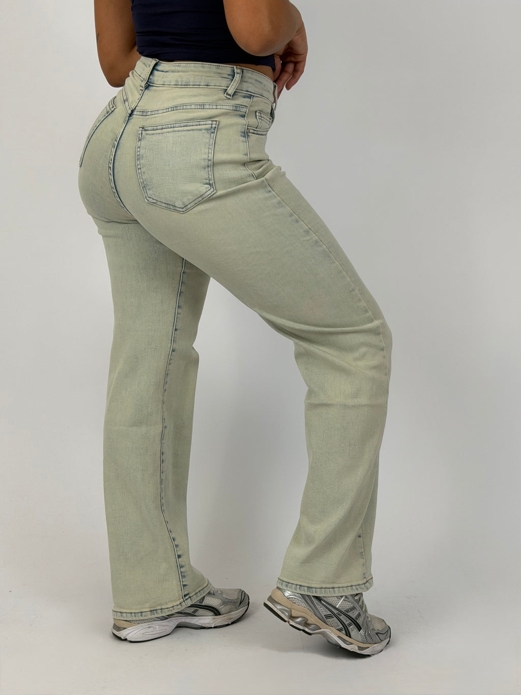 HAILEY STRETCH WIDE LEG H973-5