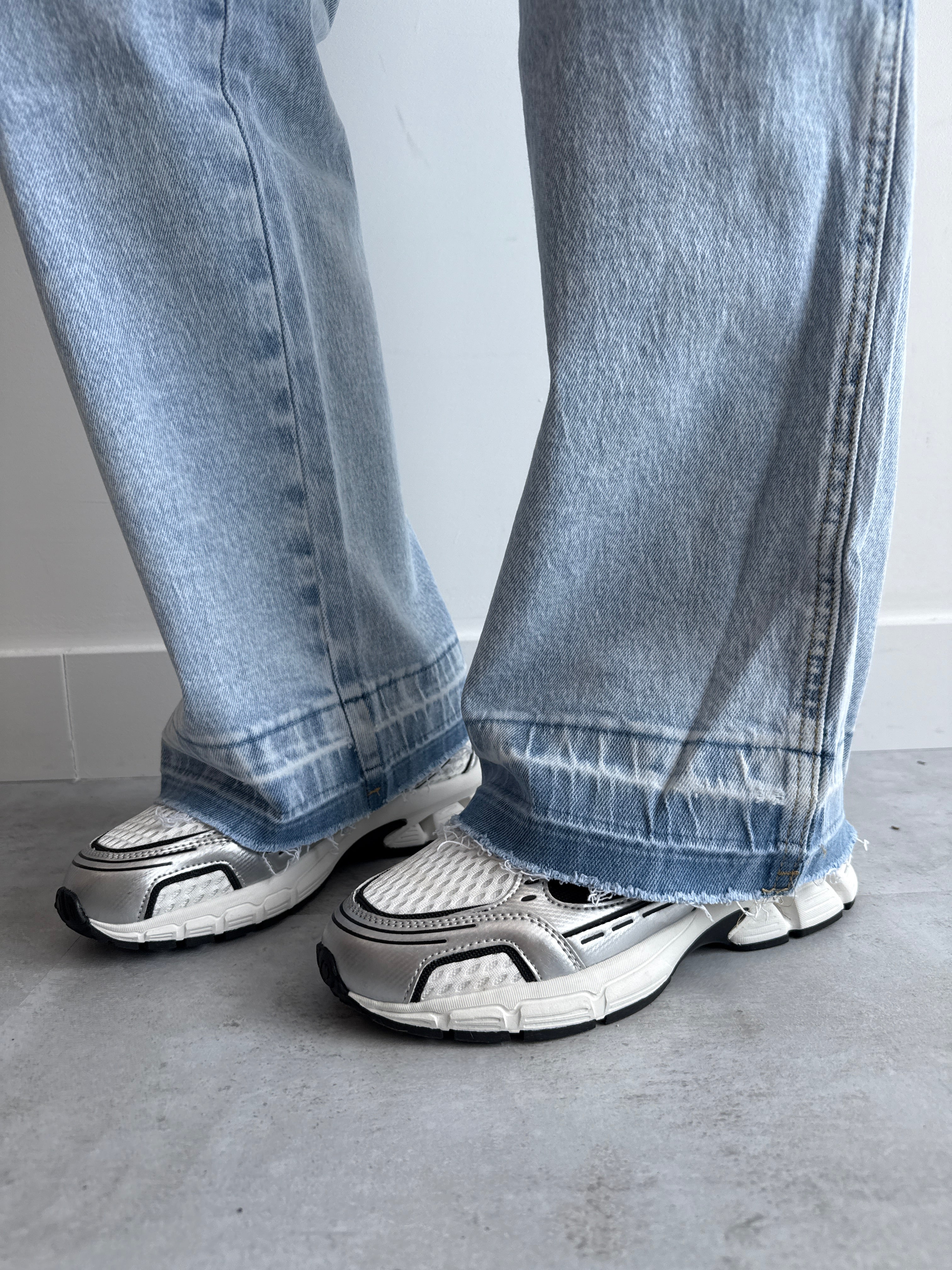 UNFOLDED TALL JEANS BLUE