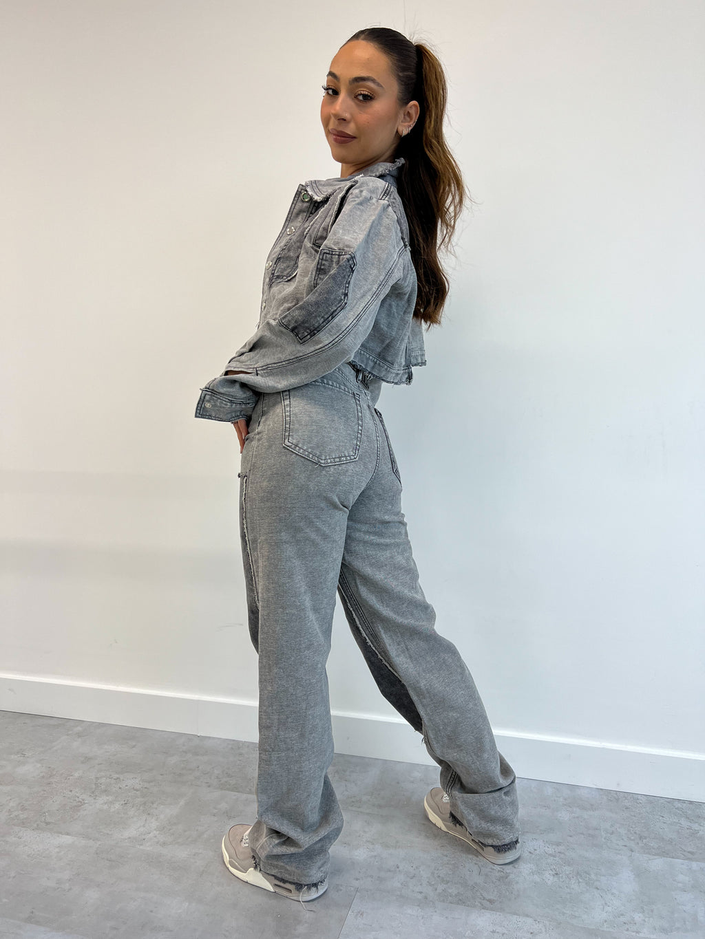 GREY CARPENTER JACKET