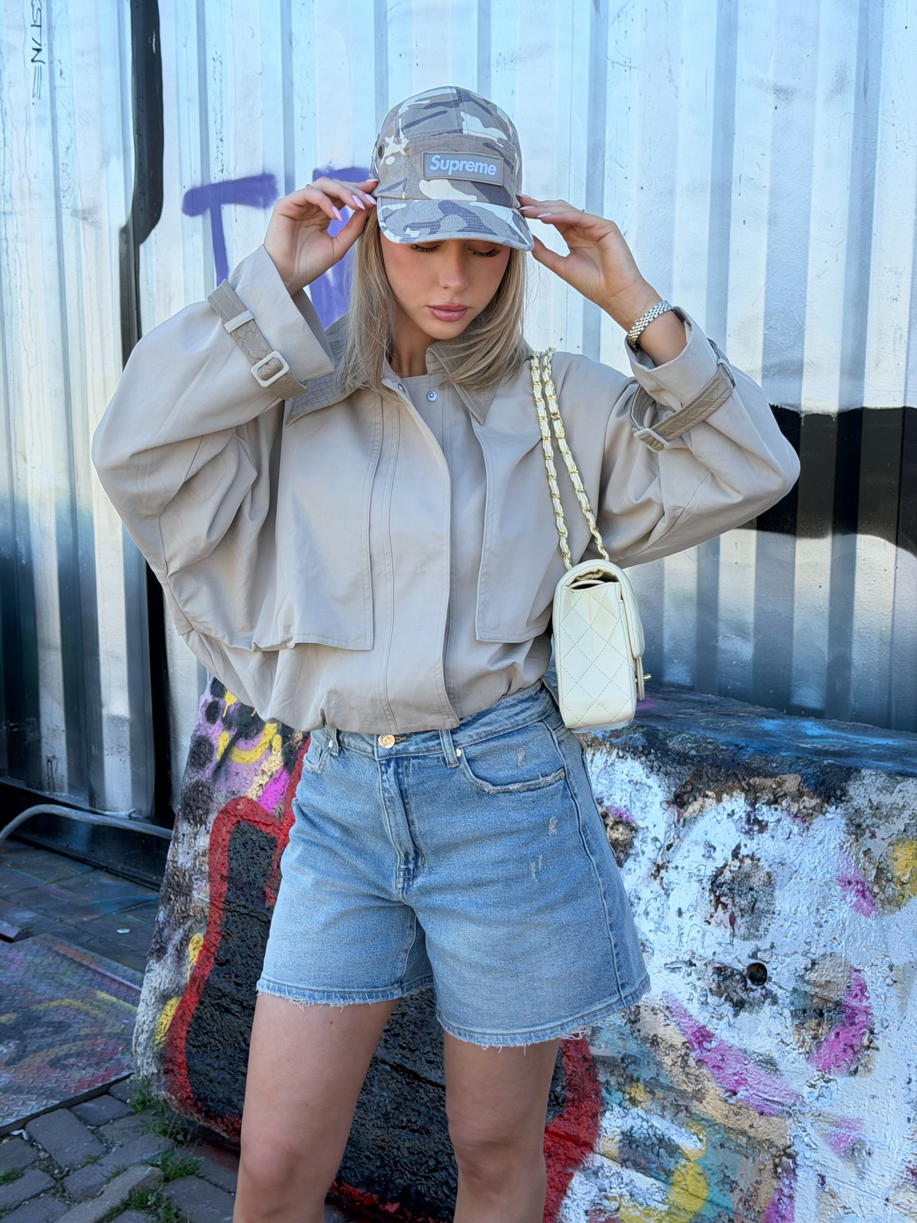 BRAIDEN JACKET BEIGE