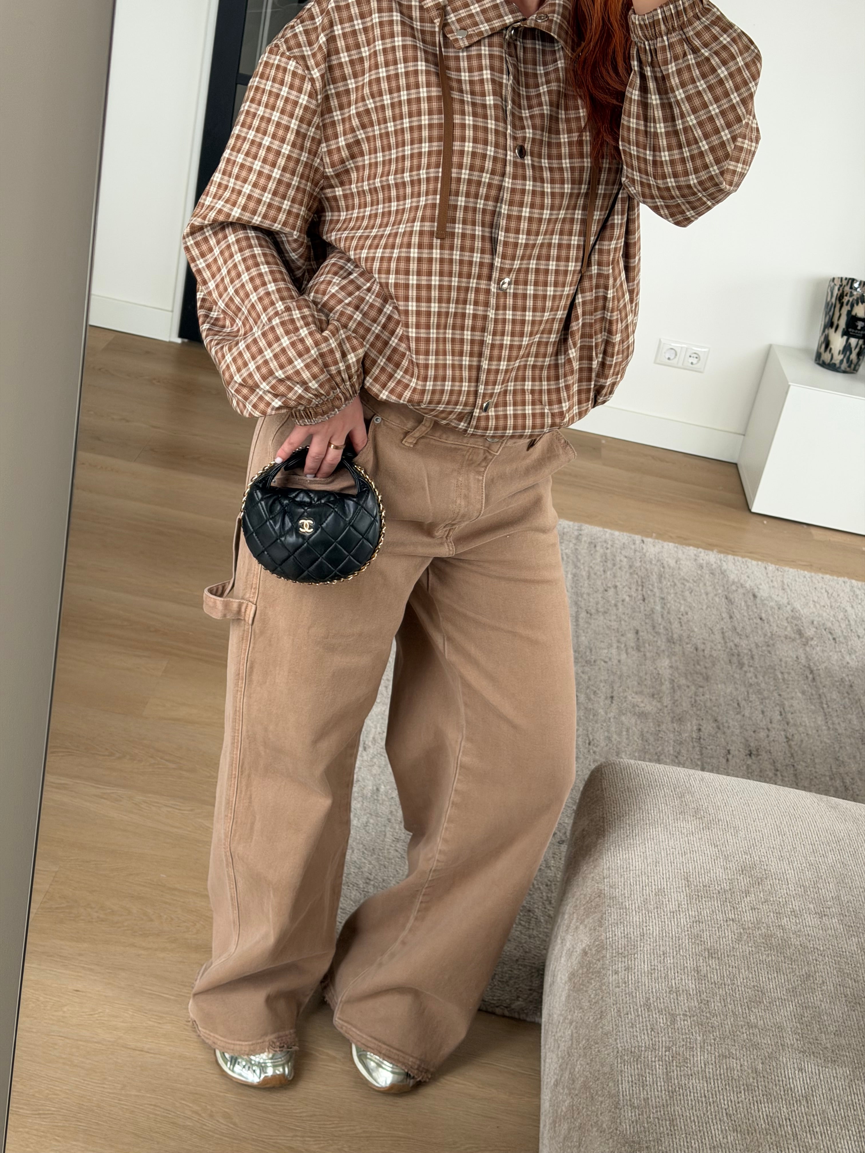 CARPENTER STRETCH JEANS CAMEL
