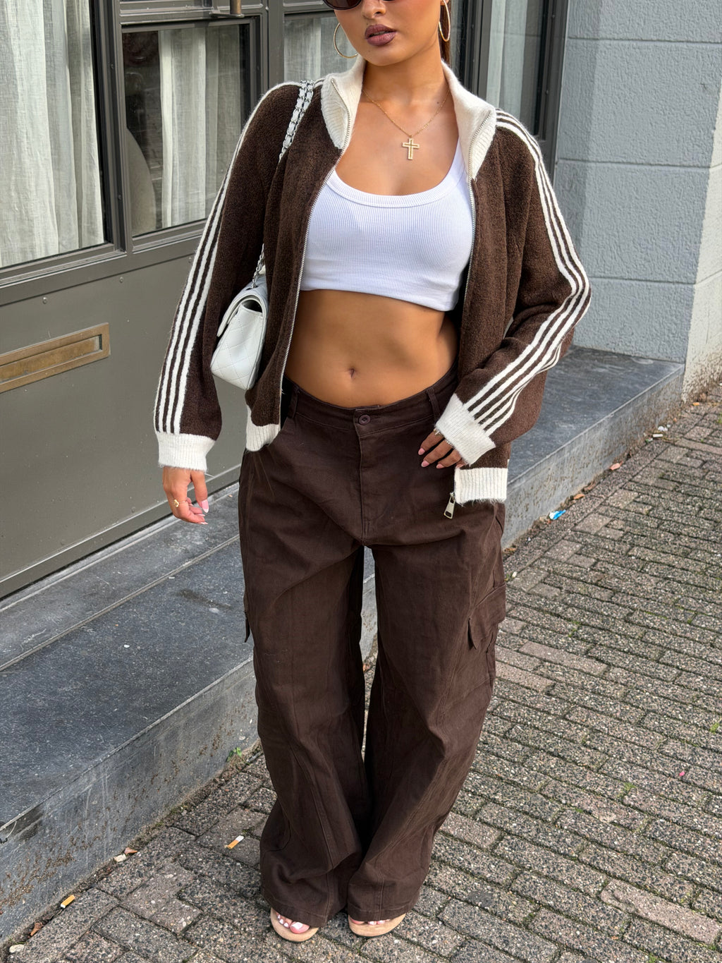 SENNA CARDIGAN CHOCO