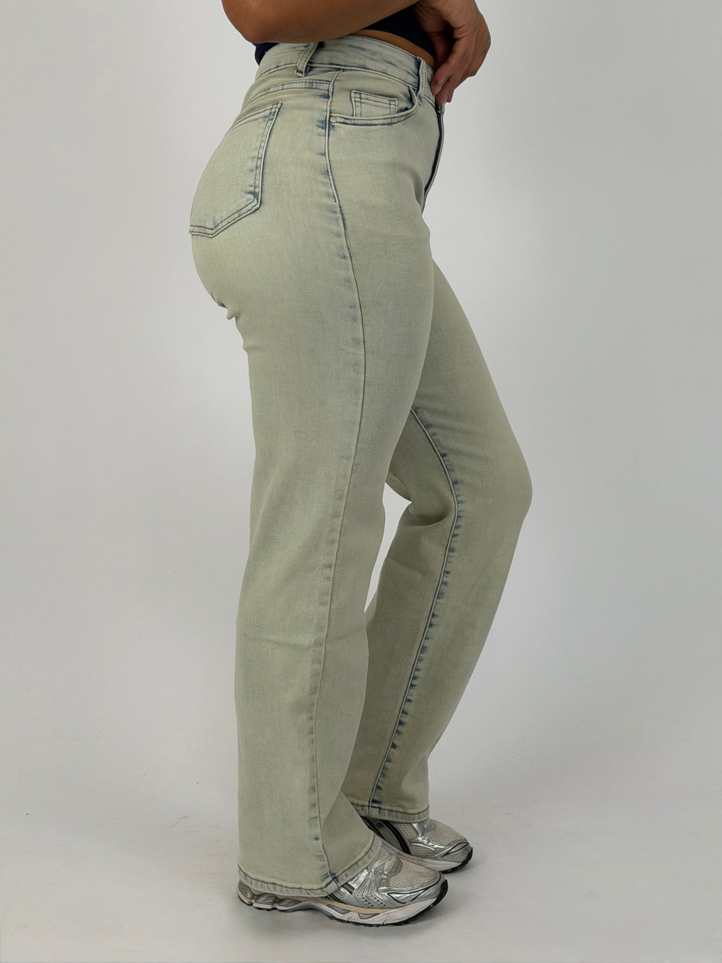 HAILEY STRETCH WIDE LEG H973-5