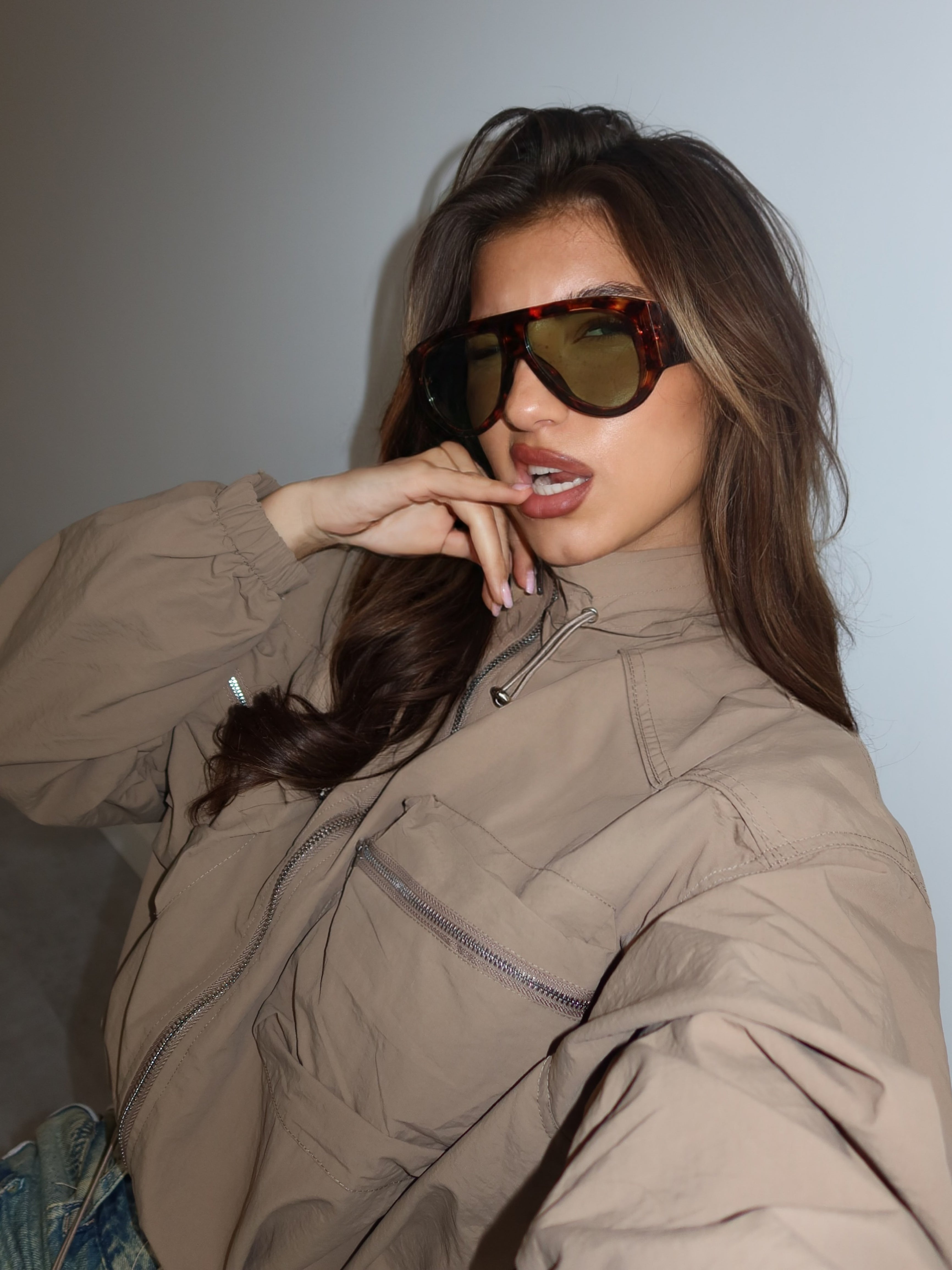 TOMMY INSPIRED GLASSES GREEN TINT