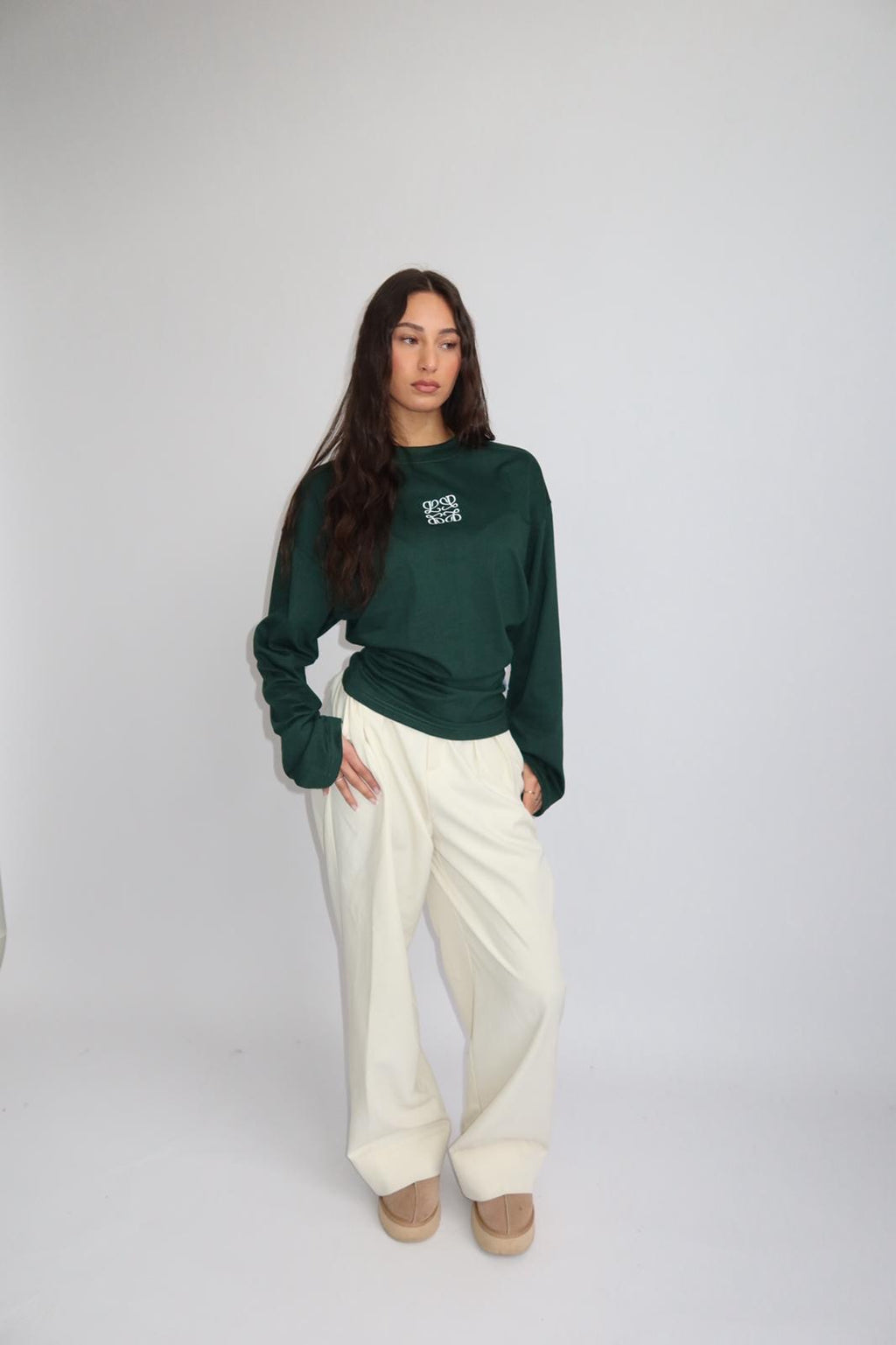 PRIORITY SNATCHED LONGSLEEVE GREEN
