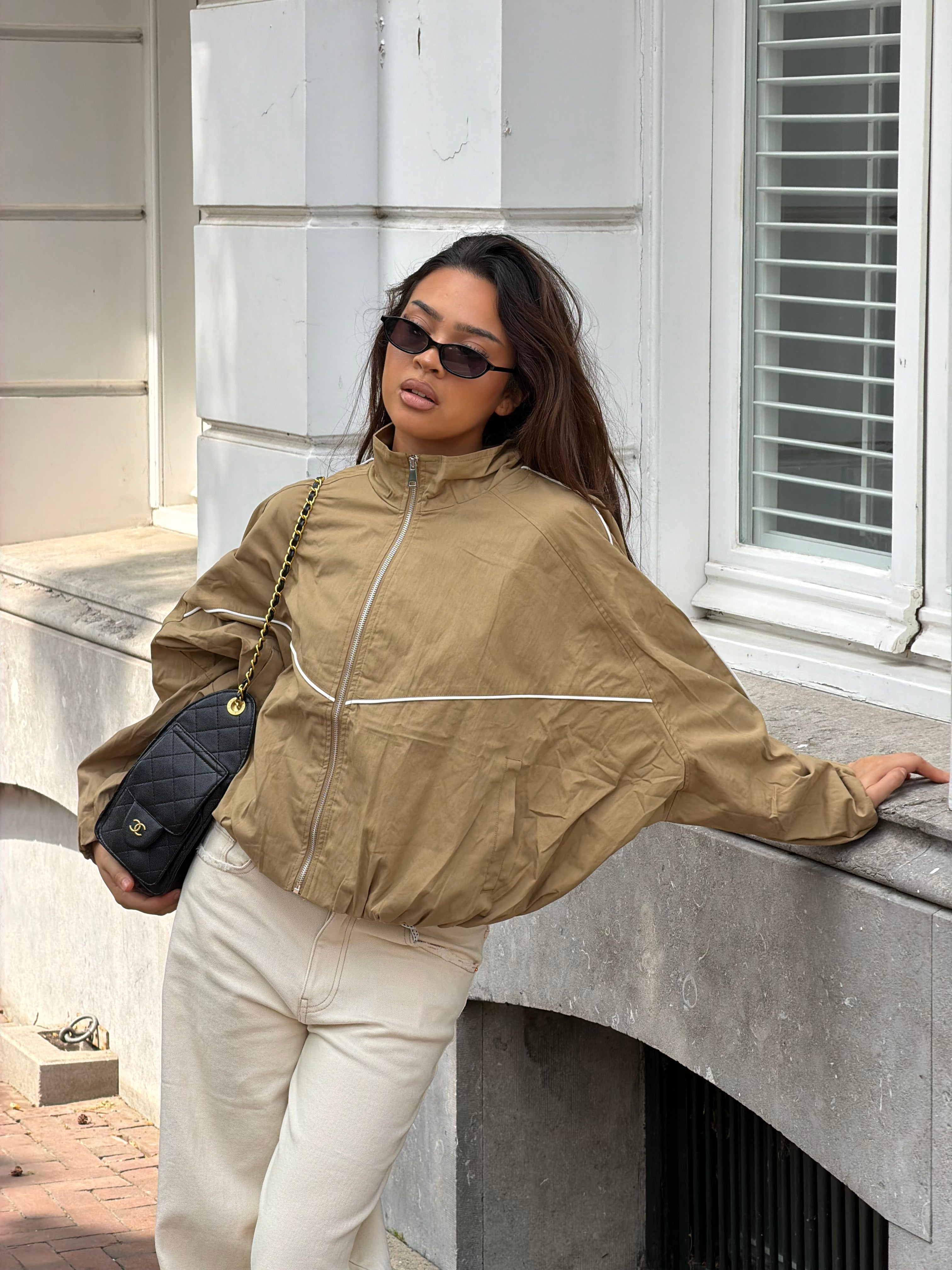 THE WINDBREAKER JACKET CAMEL