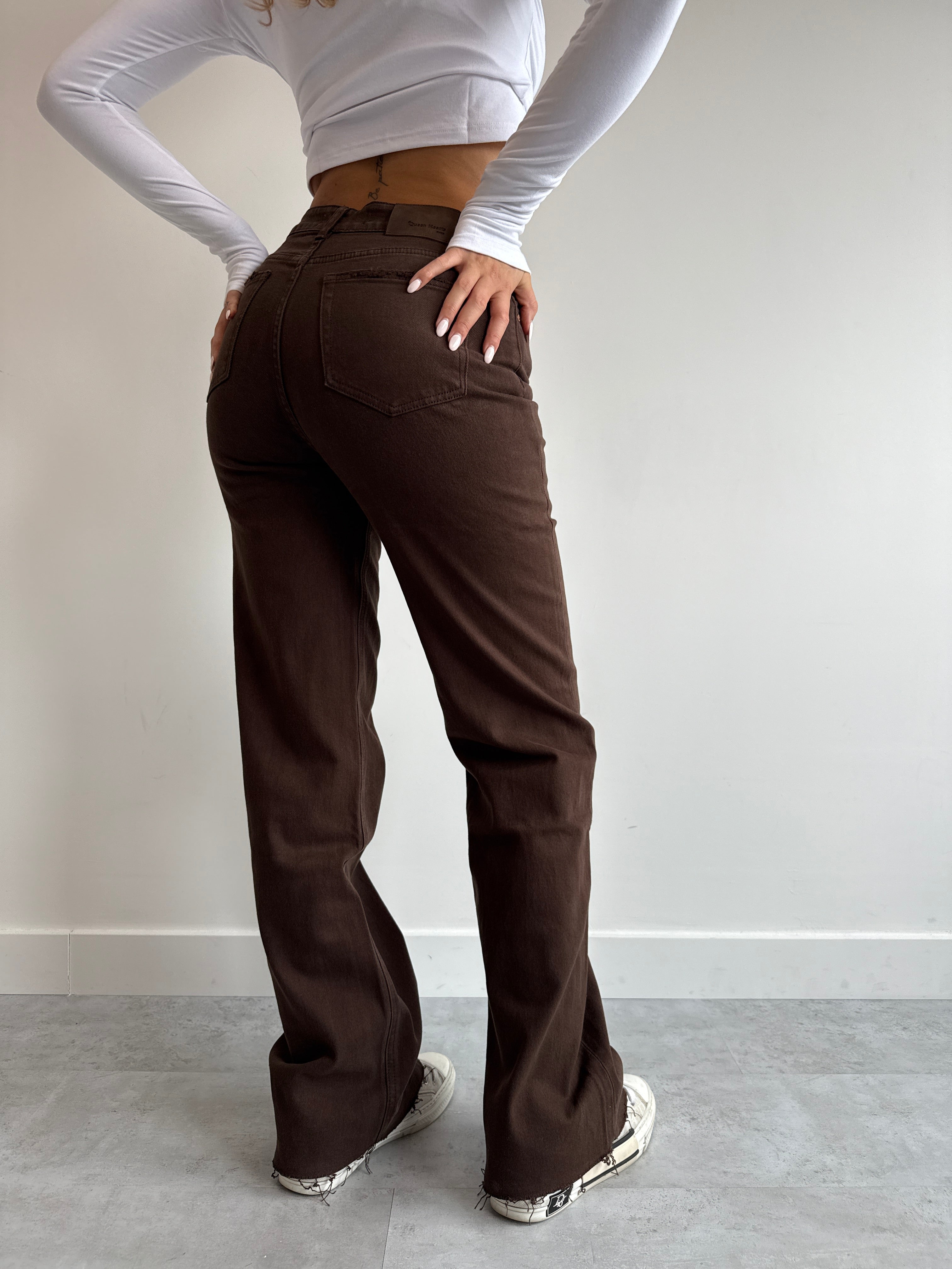3636 BROWN TALL STRETCH JEANS