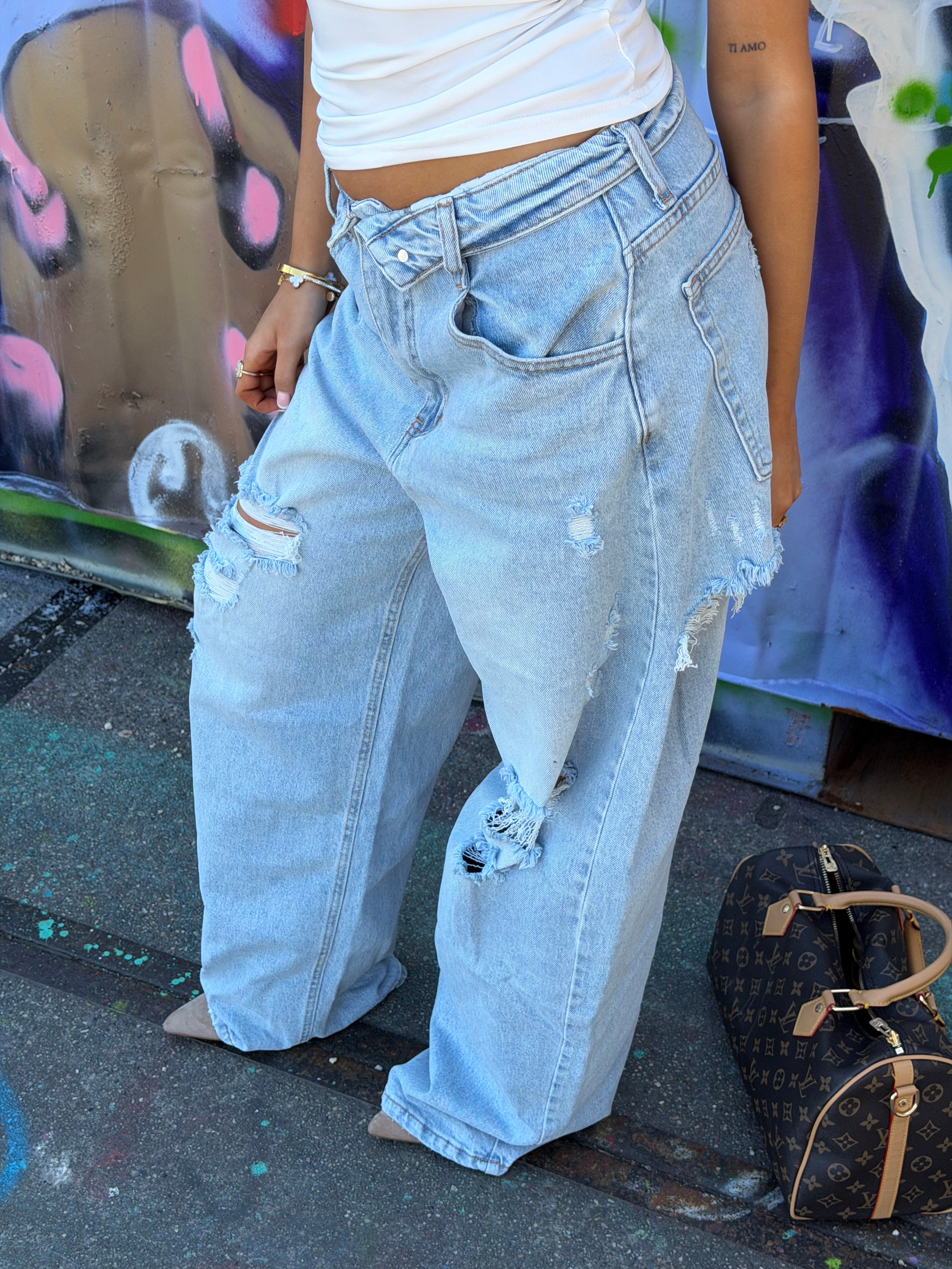 FELICE FOLDED JEANS