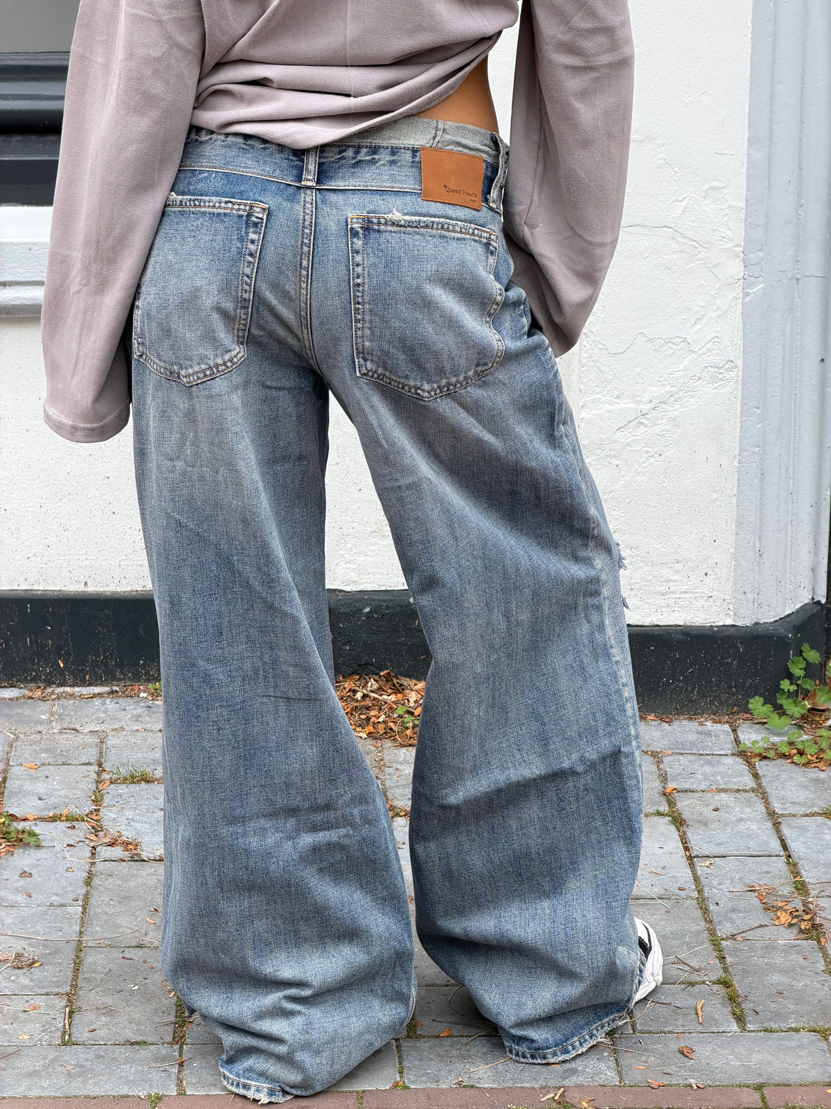 GINA FOLDED WAIST JEANS