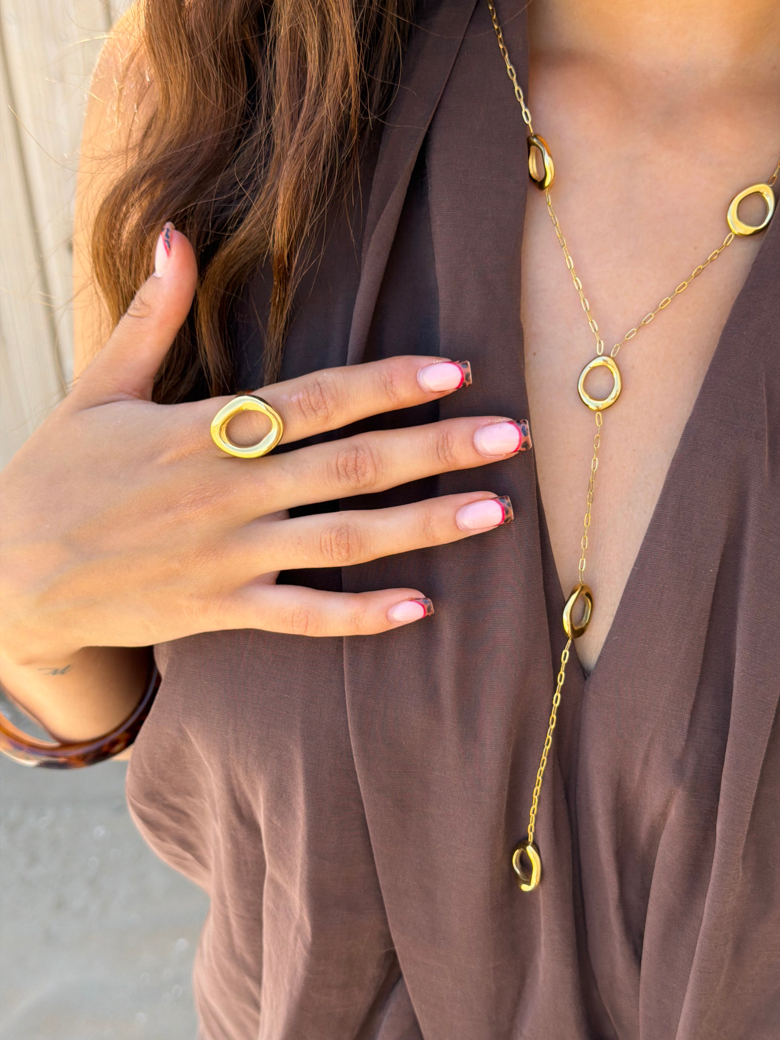 ROUND CHUNKY RING