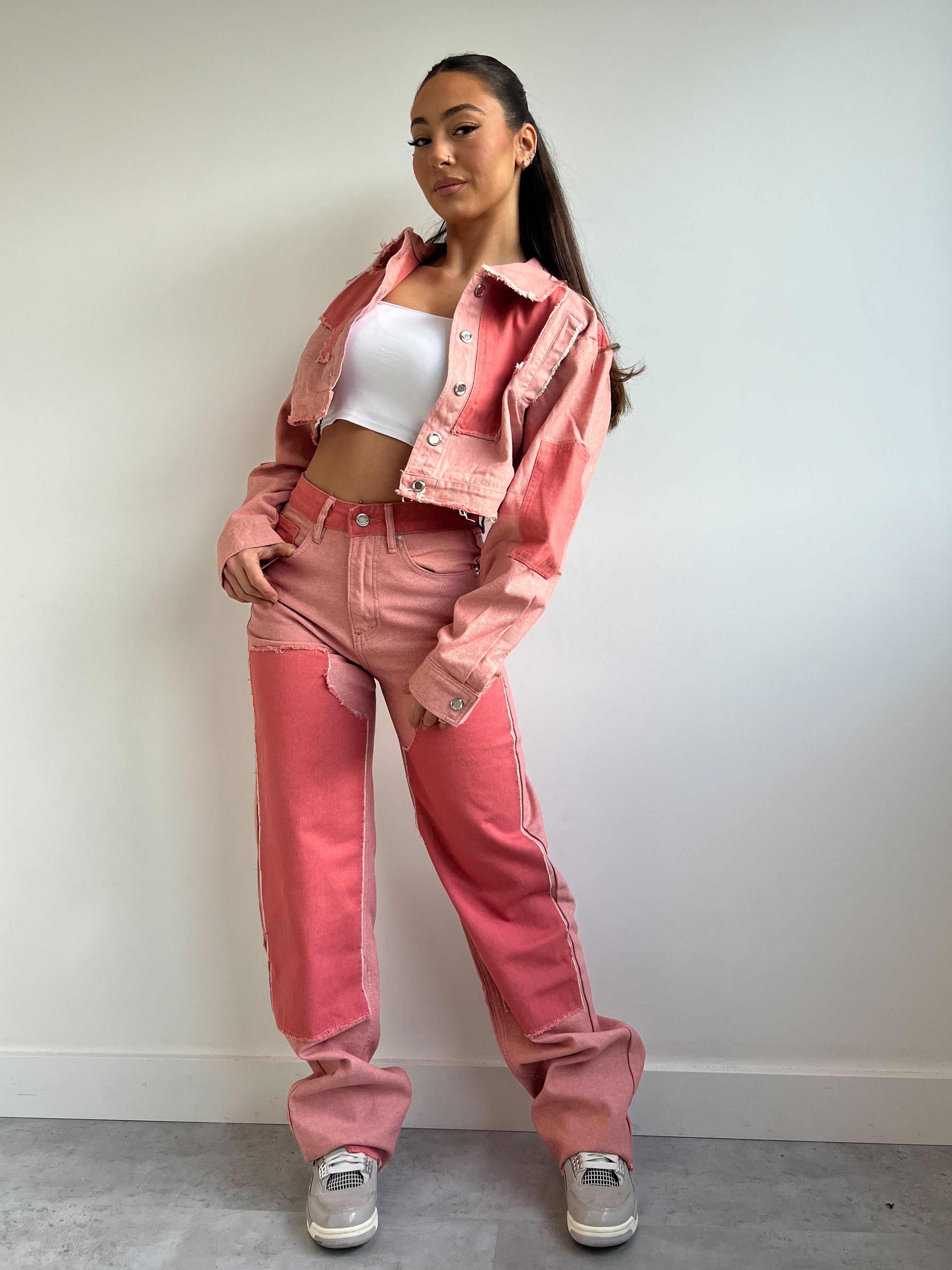 PINK CARPENTER JEANS