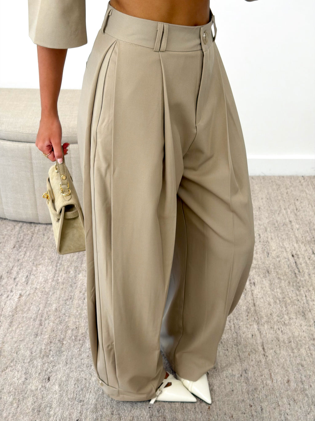 MANDY PANTALON TAUPE