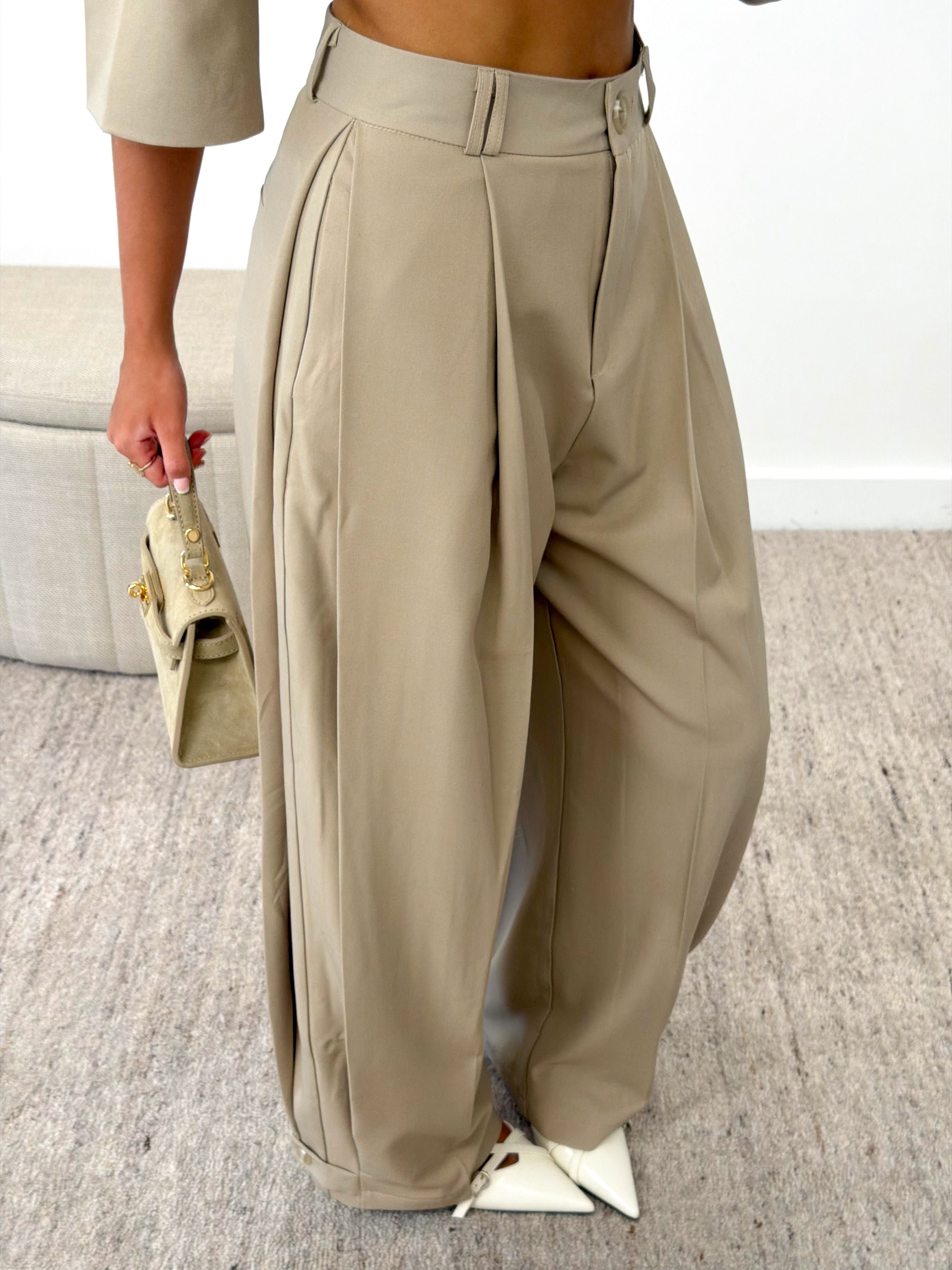MANDY PANTALON TAUPE