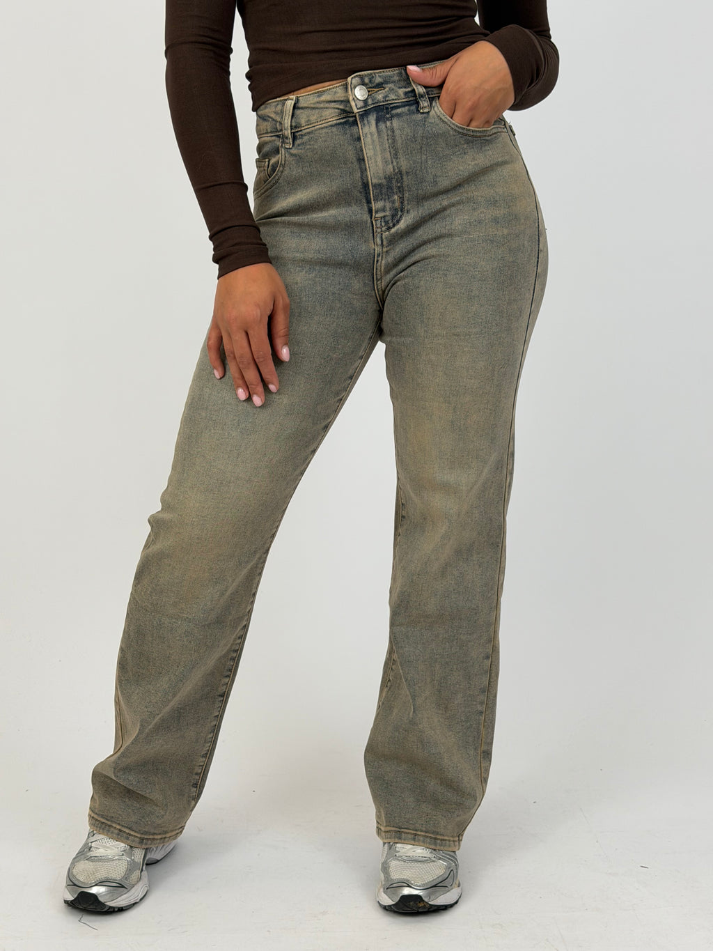 SANNE STRETCH WIDE LEG VINTAGE H973-1