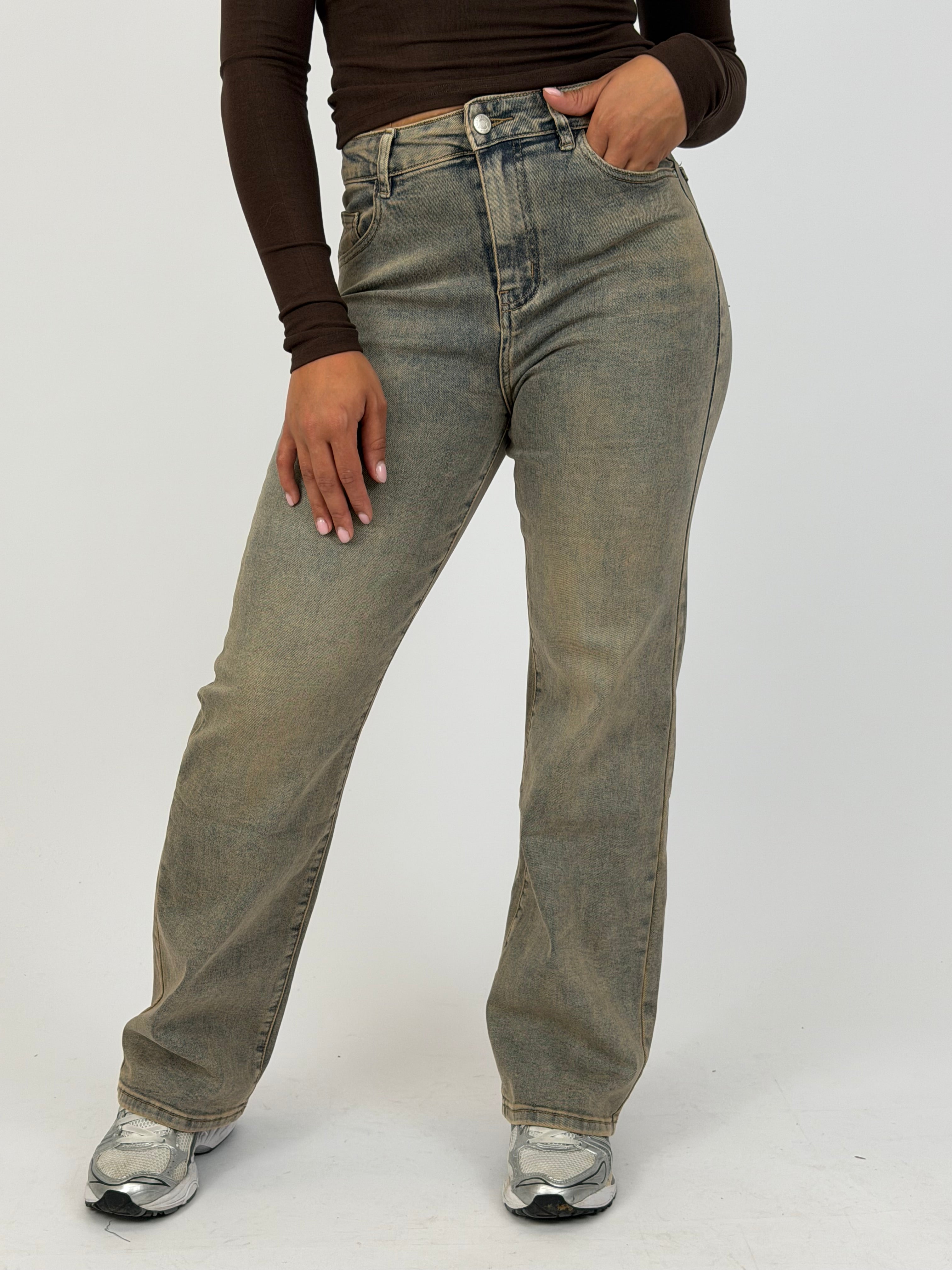 SANNE STRETCH WIDE LEG VINTAGE H973-1