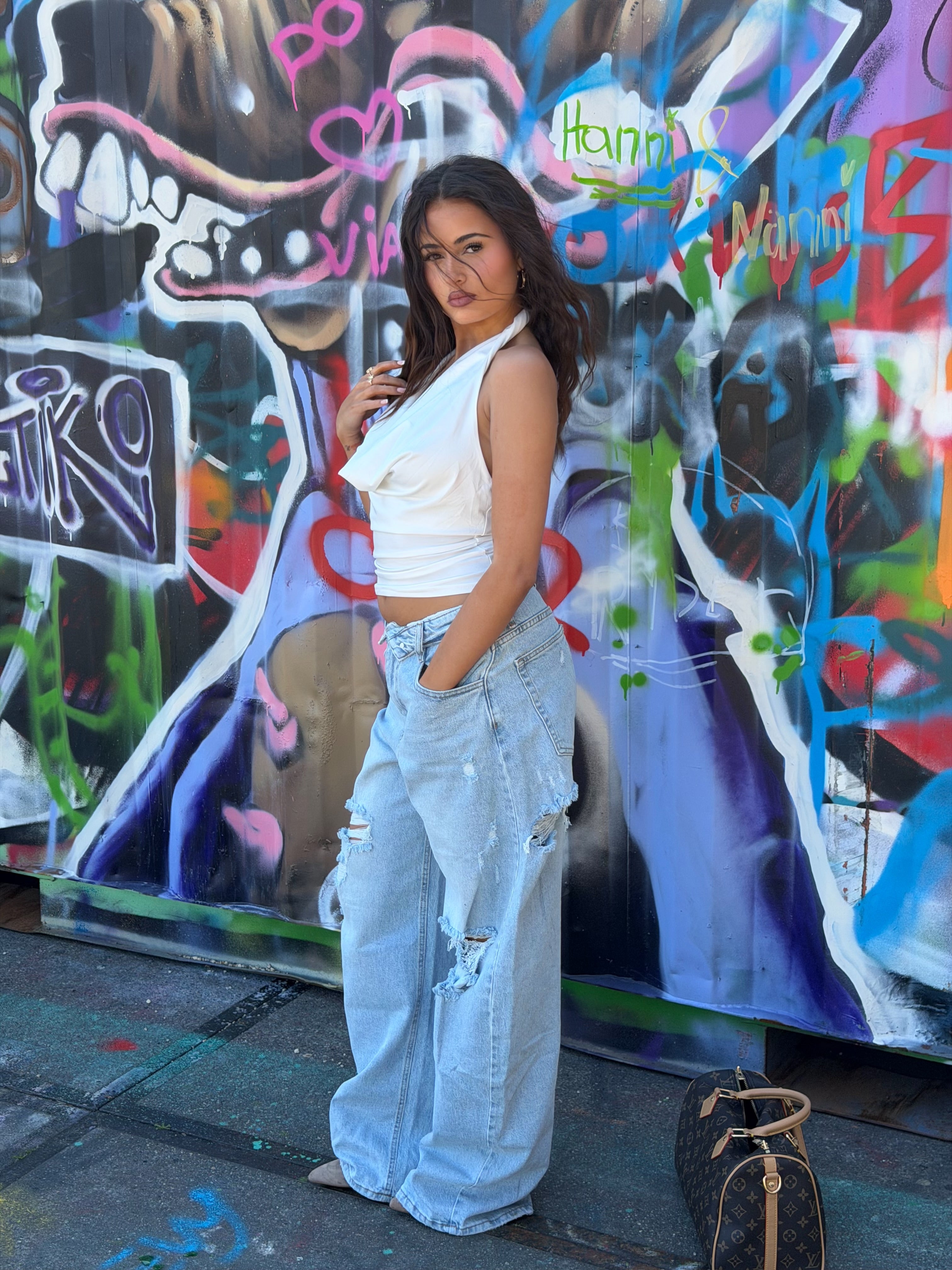 FELICE FOLDED JEANS