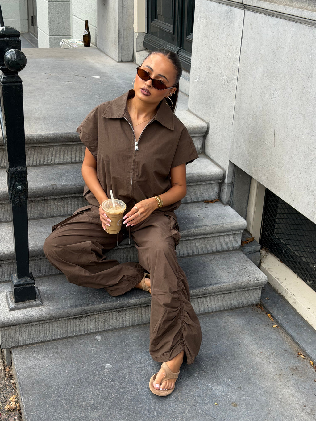 COCO GILET MOCHA