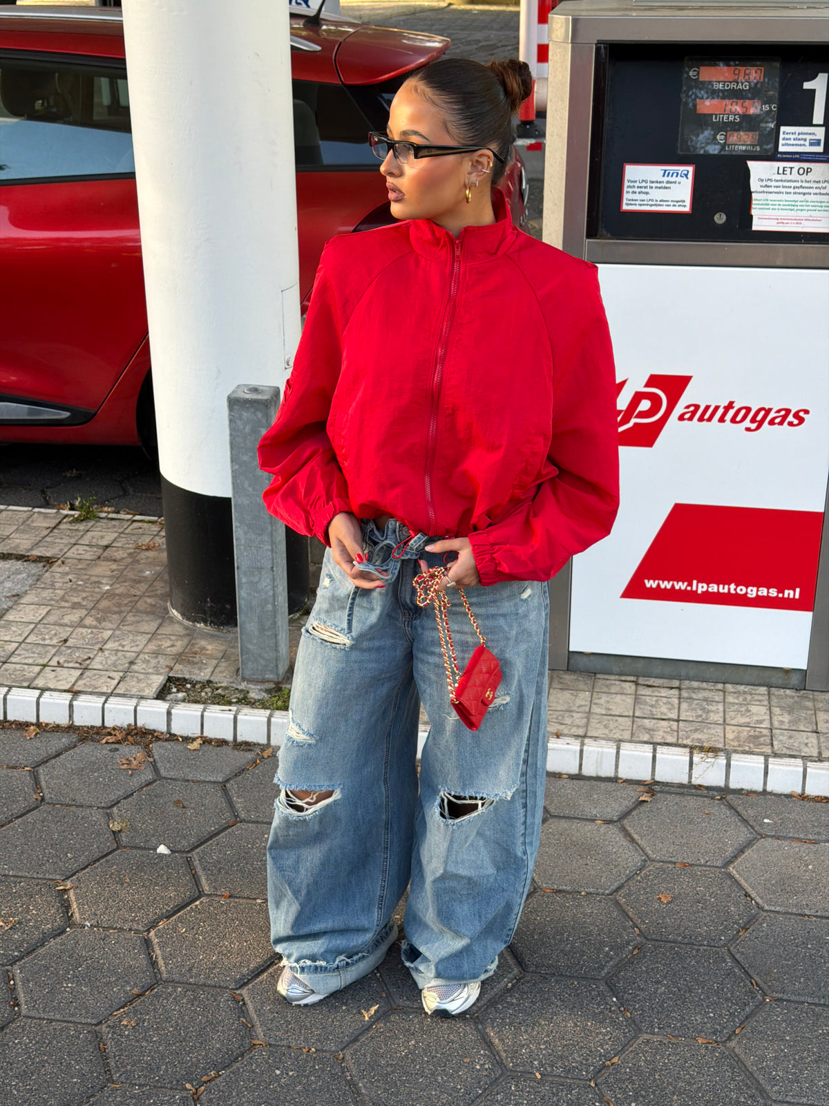 SHELLEY JACKET RED