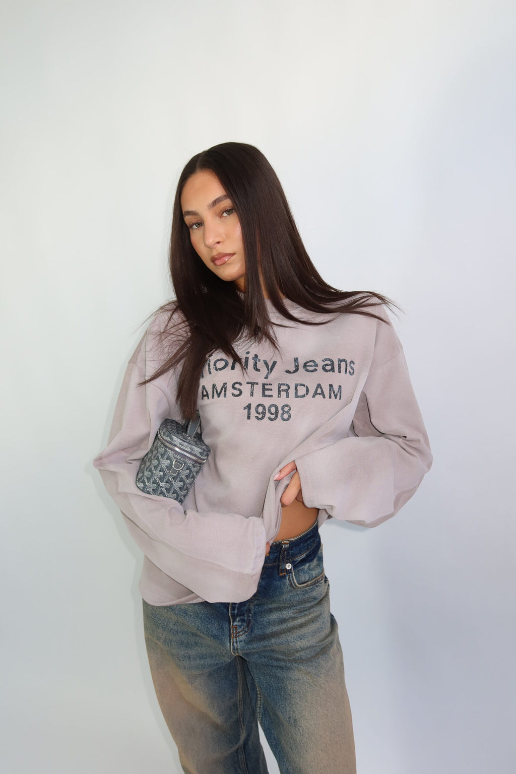 PRIORITY AMSTERDAM LONGSLEEVE TAUPE
