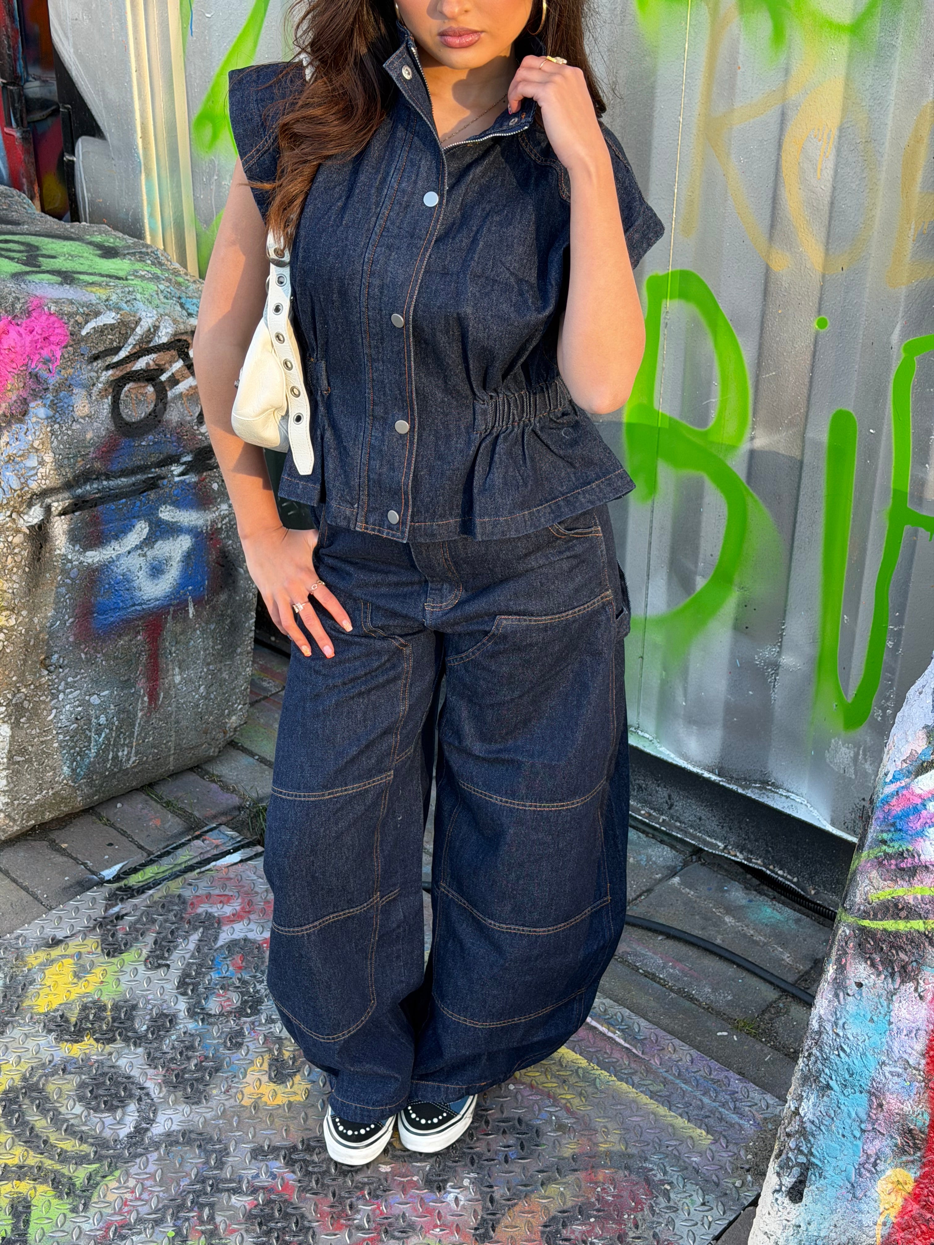 ZAAR DENIM SET DARK BLUE