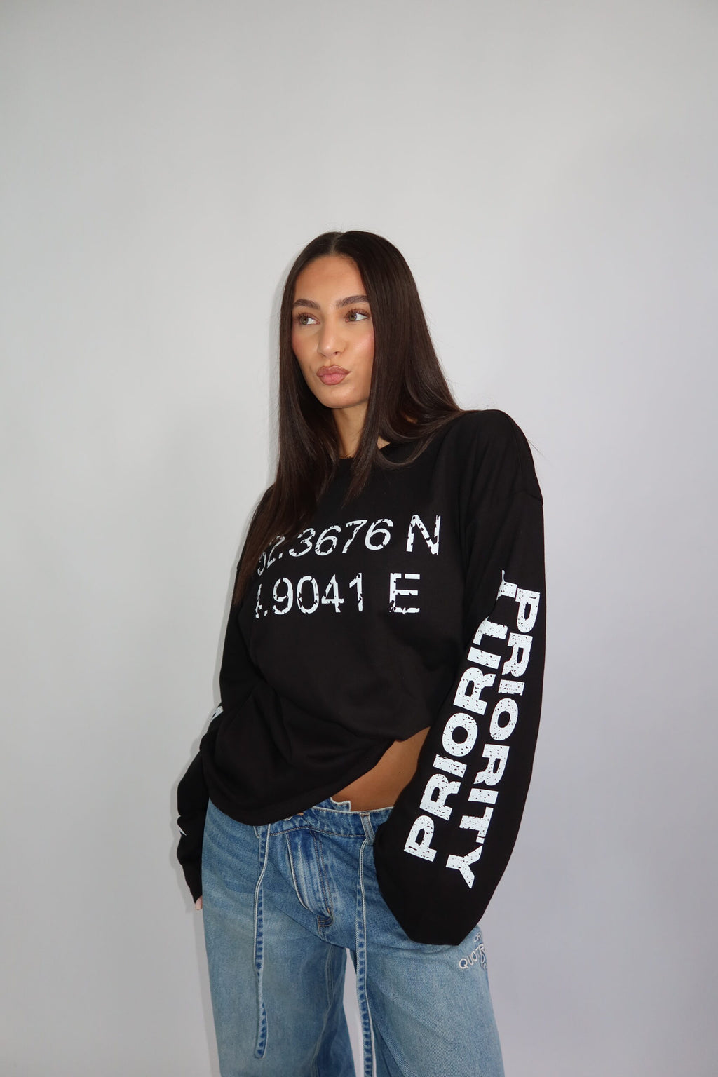 COÖRDINATES LONGSLEEVE BLACK